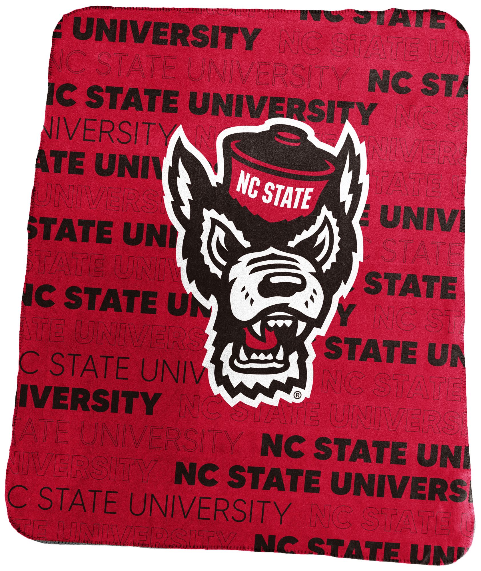 Logo Brands NC State Wolfpack Classic Throw Blanket