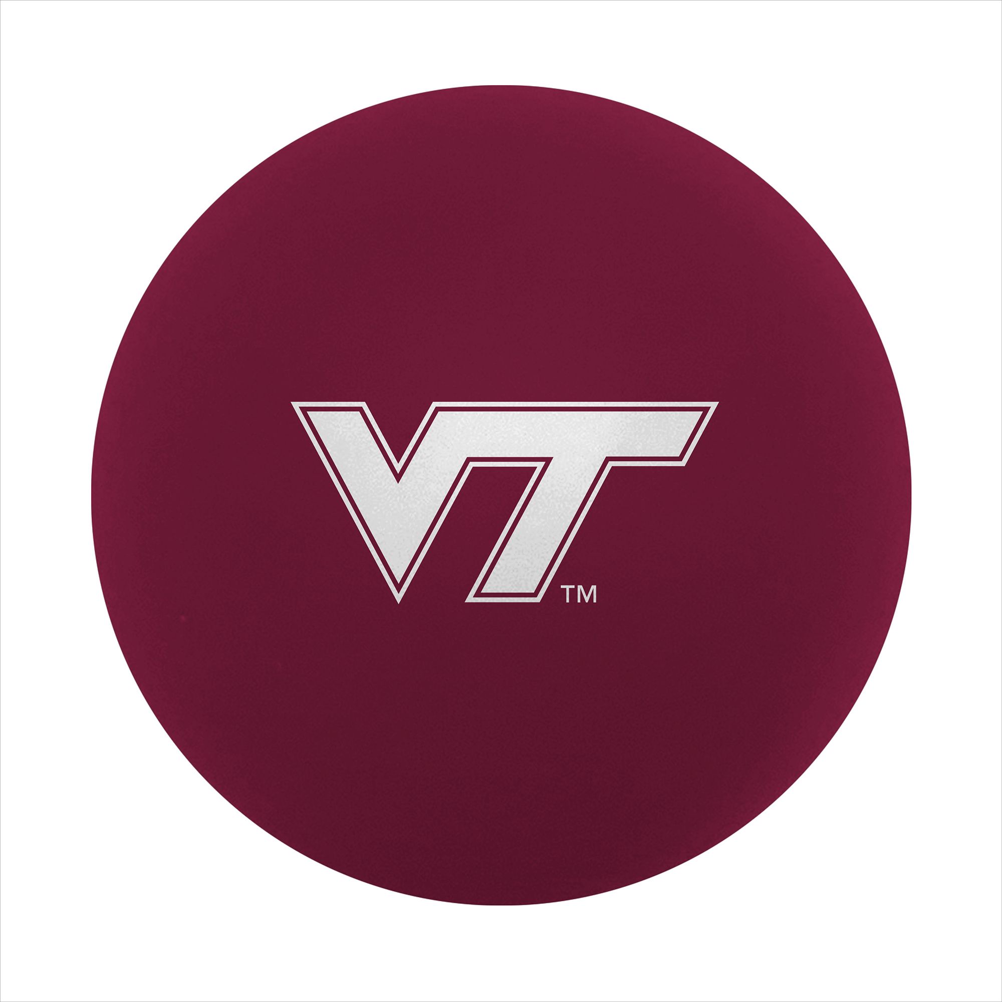 Logo Brands Virginia Tech Hokies High Bounce Ball