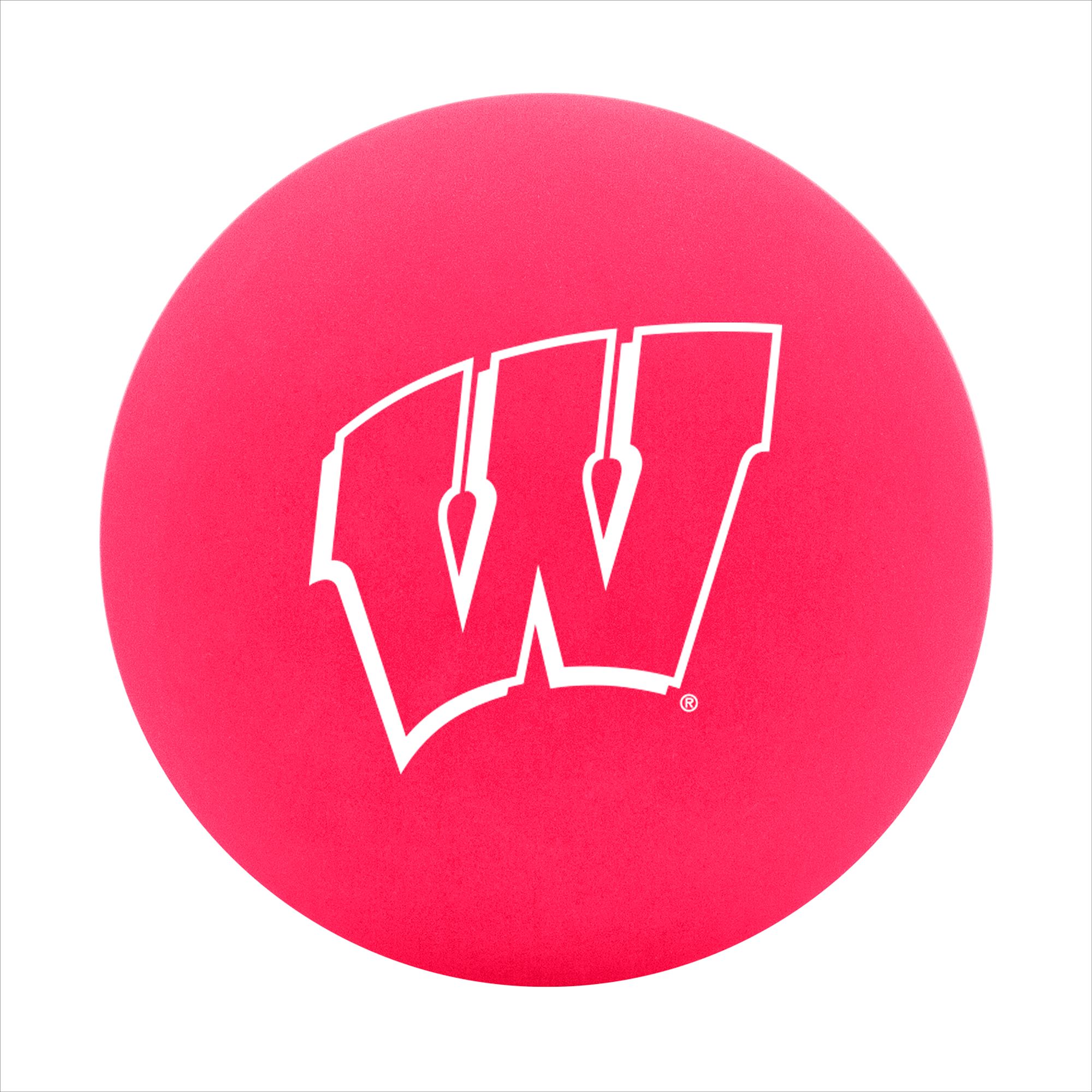Logo Brands Wisconsin Badgers High Bounce Ball