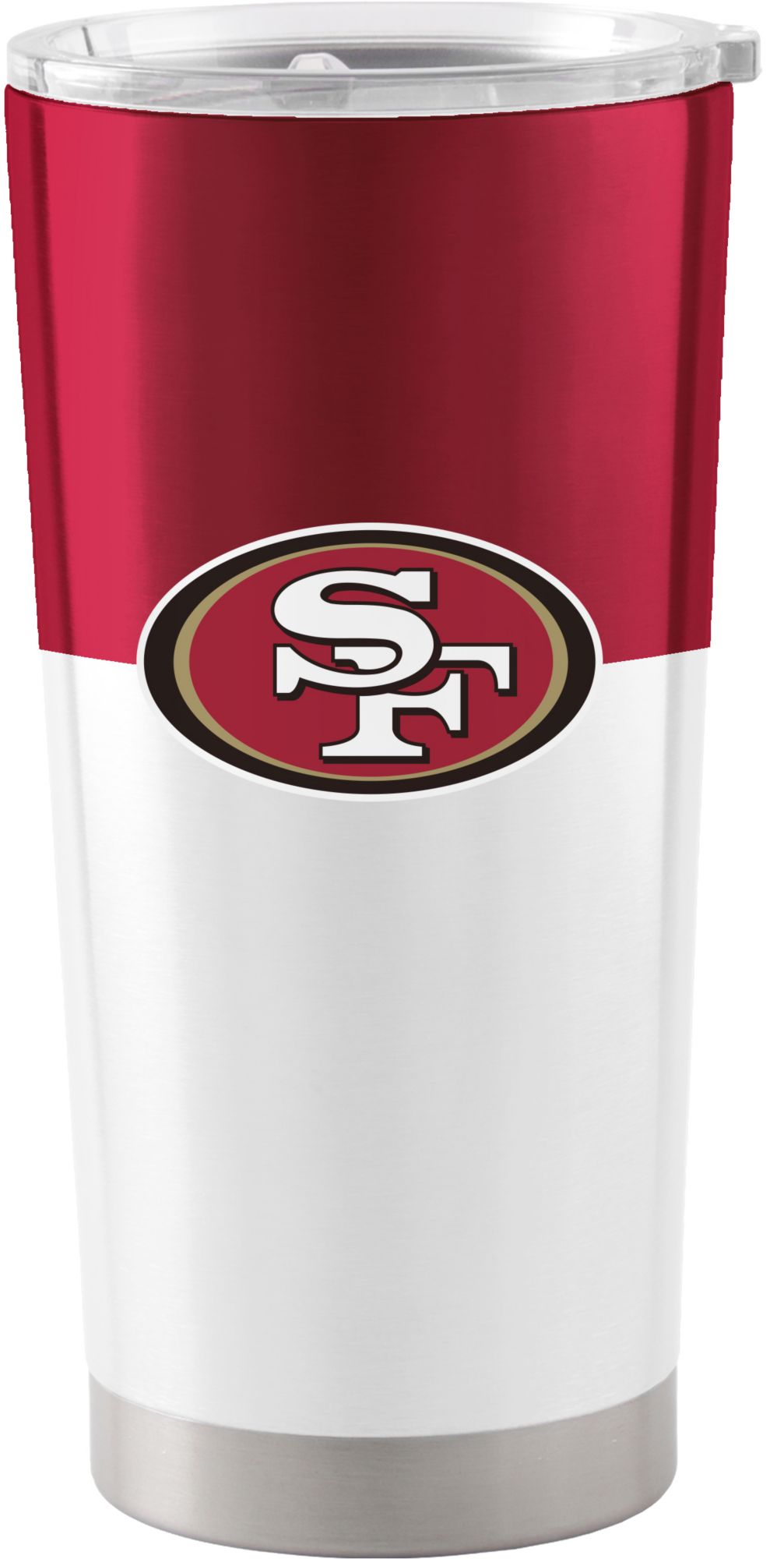 Logo Brands San Francisco 49ers 20 oz. Stainless Steel Colorblock Tumbler