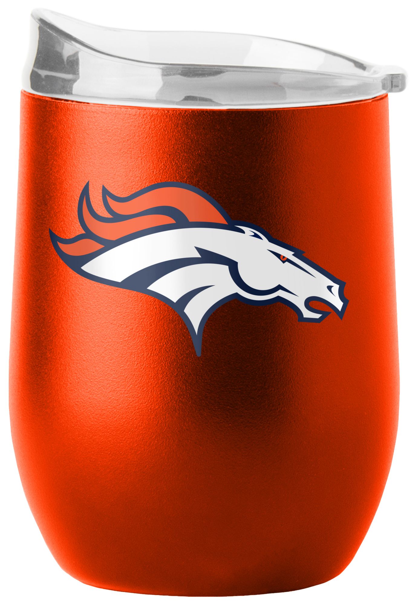 Logo Brands Denver Broncos 16 oz. Stainless Steel Flipside Tumbler