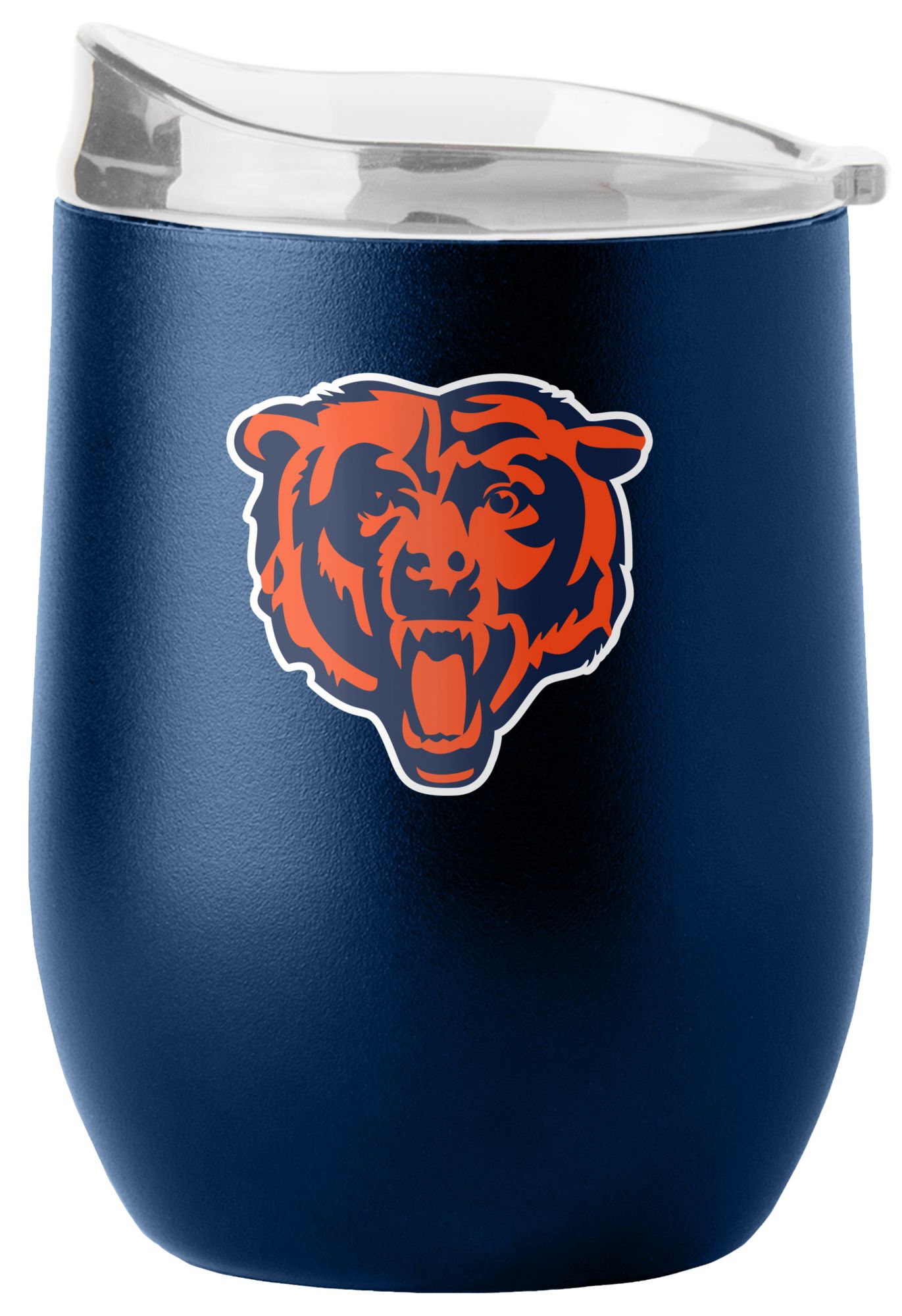 Logo Brands Chicago Bears 16 oz. Stainless Steel Flipside Tumbler