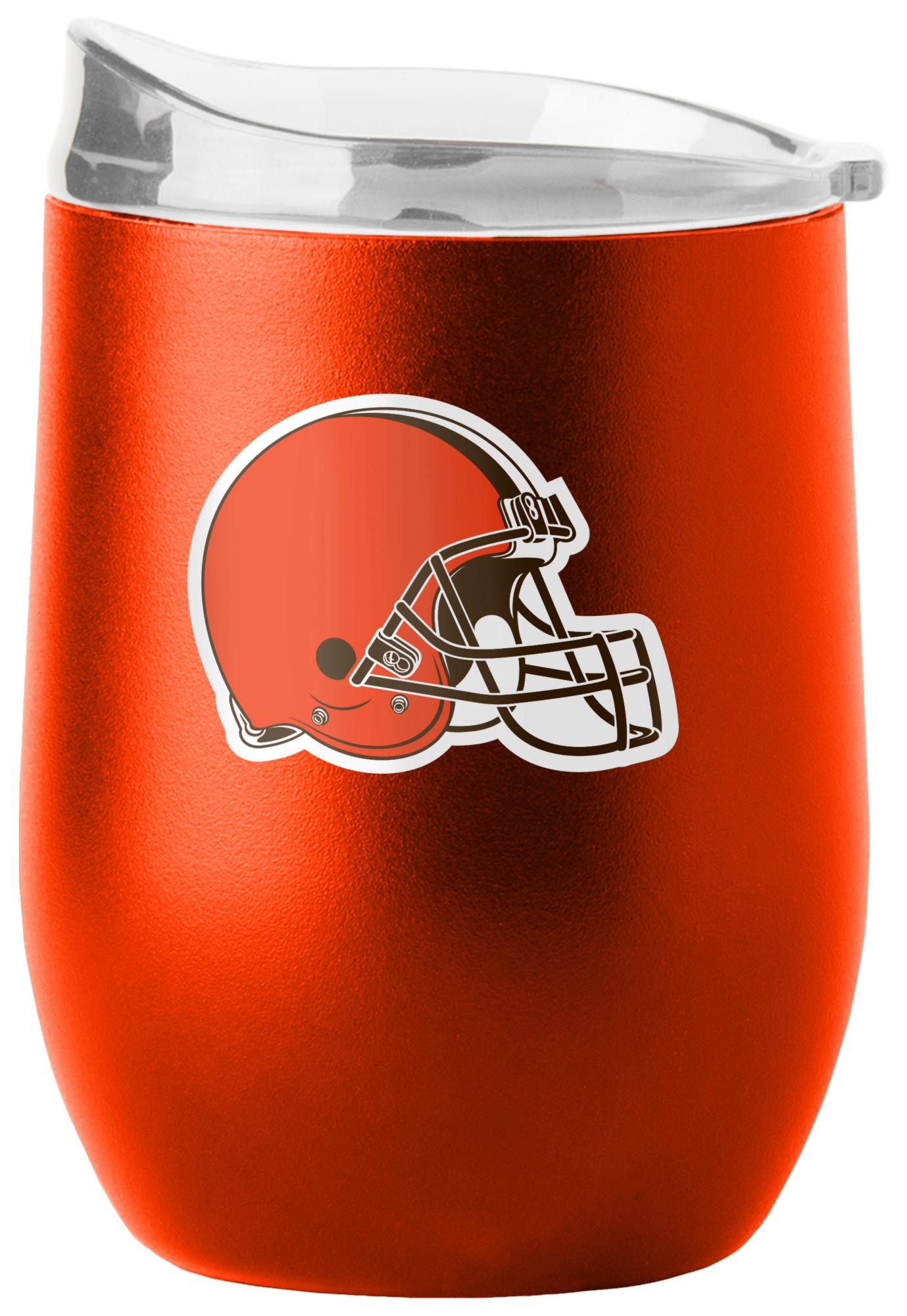 Logo Brands Cleveland Browns 16 oz. Stainless Steel Flipside Tumbler