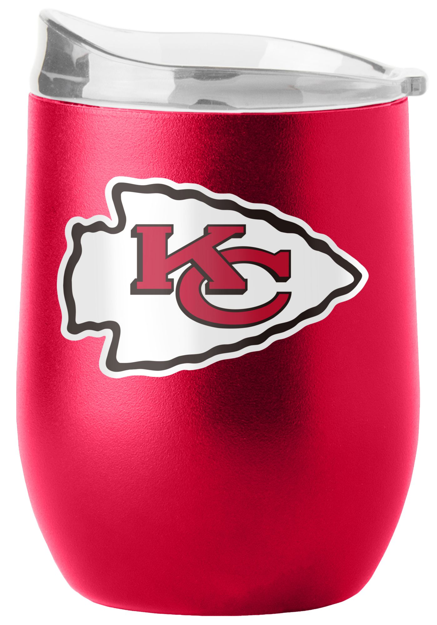 Logo Brands Kansas City Chiefs 16 oz. Stainless Steel Flipside Tumbler