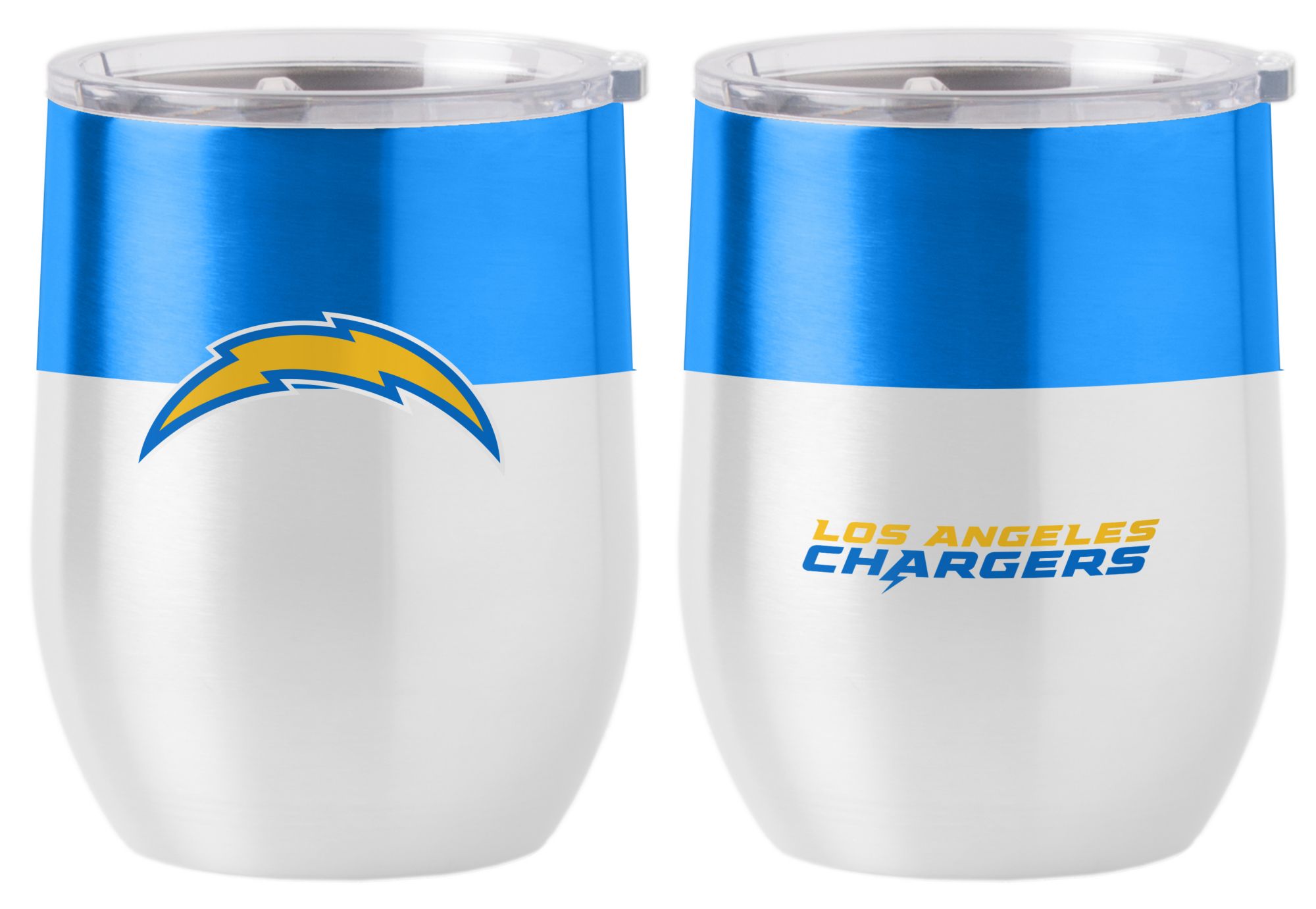 Logo Brands Los Angeles Chargers 16 oz. Stainless Steel Colorblock Tumbler