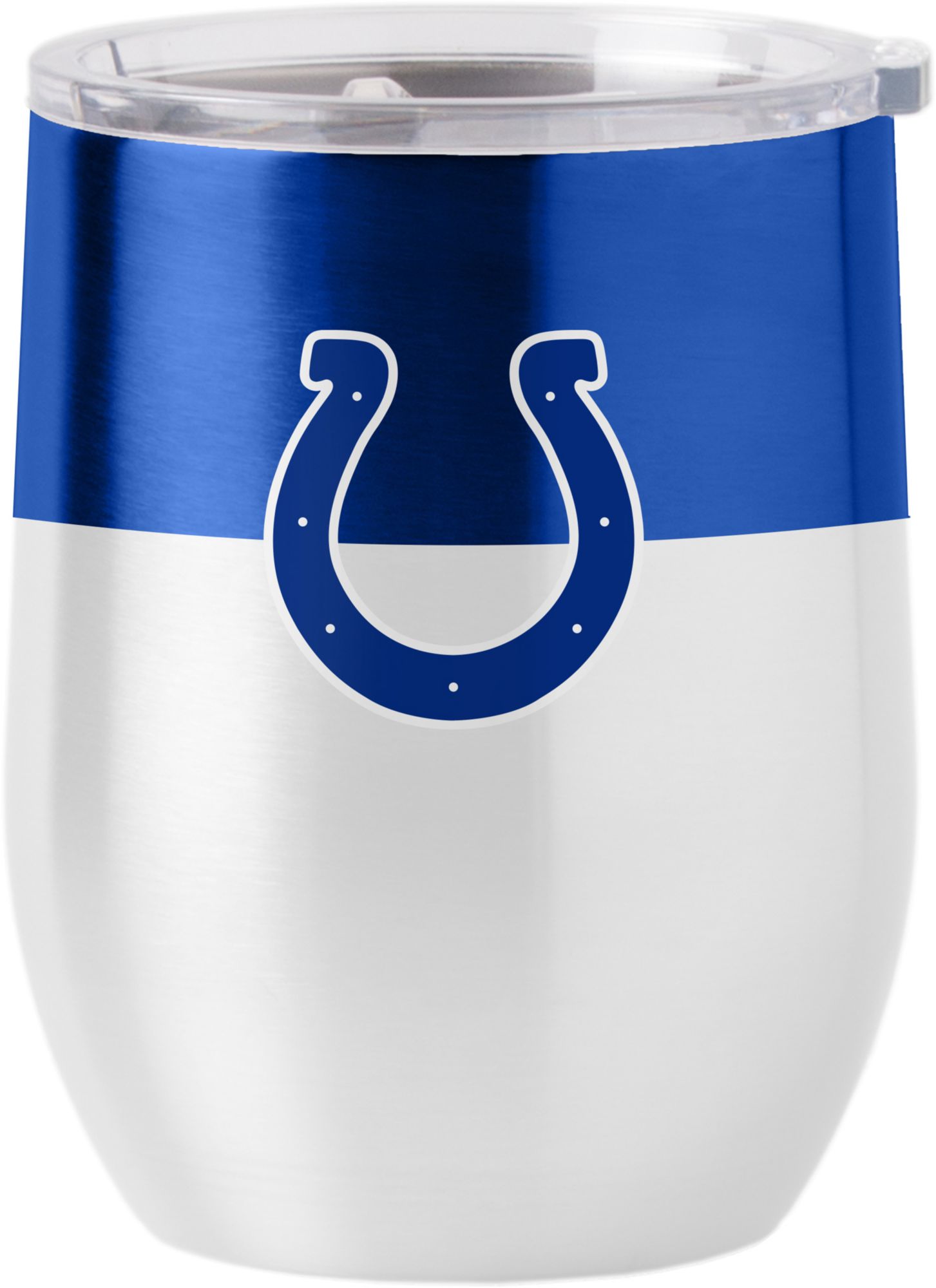 Logo Brands Indianapolis Colts 16 oz. Stainless Steel Colorblock Tumbler