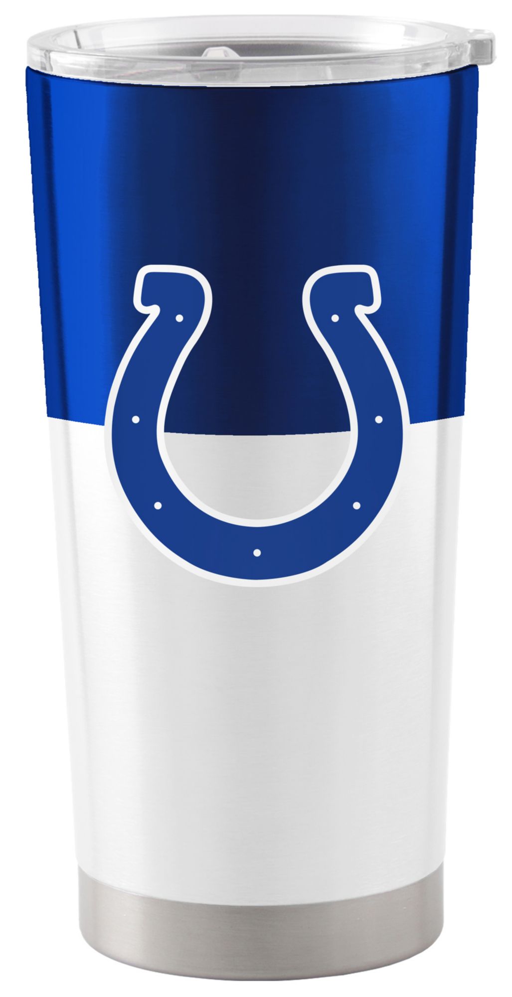 Logo Brands Indianapolis Colts 20 oz. Stainless Steel Colorblock Tumbler