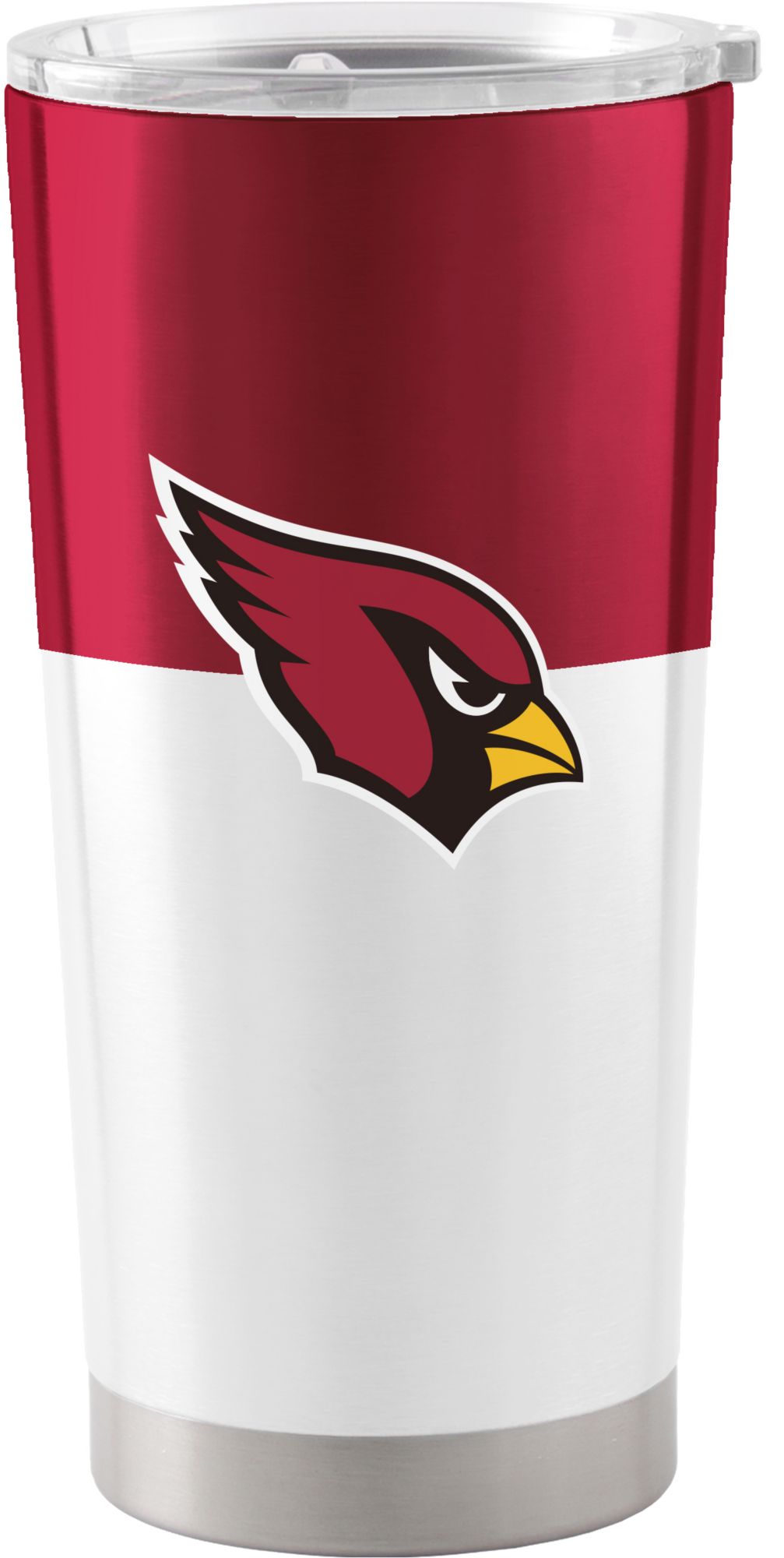 Logo Brands Arizona Cardinals 20 oz. Stainless Steel Colorblock Tumbler