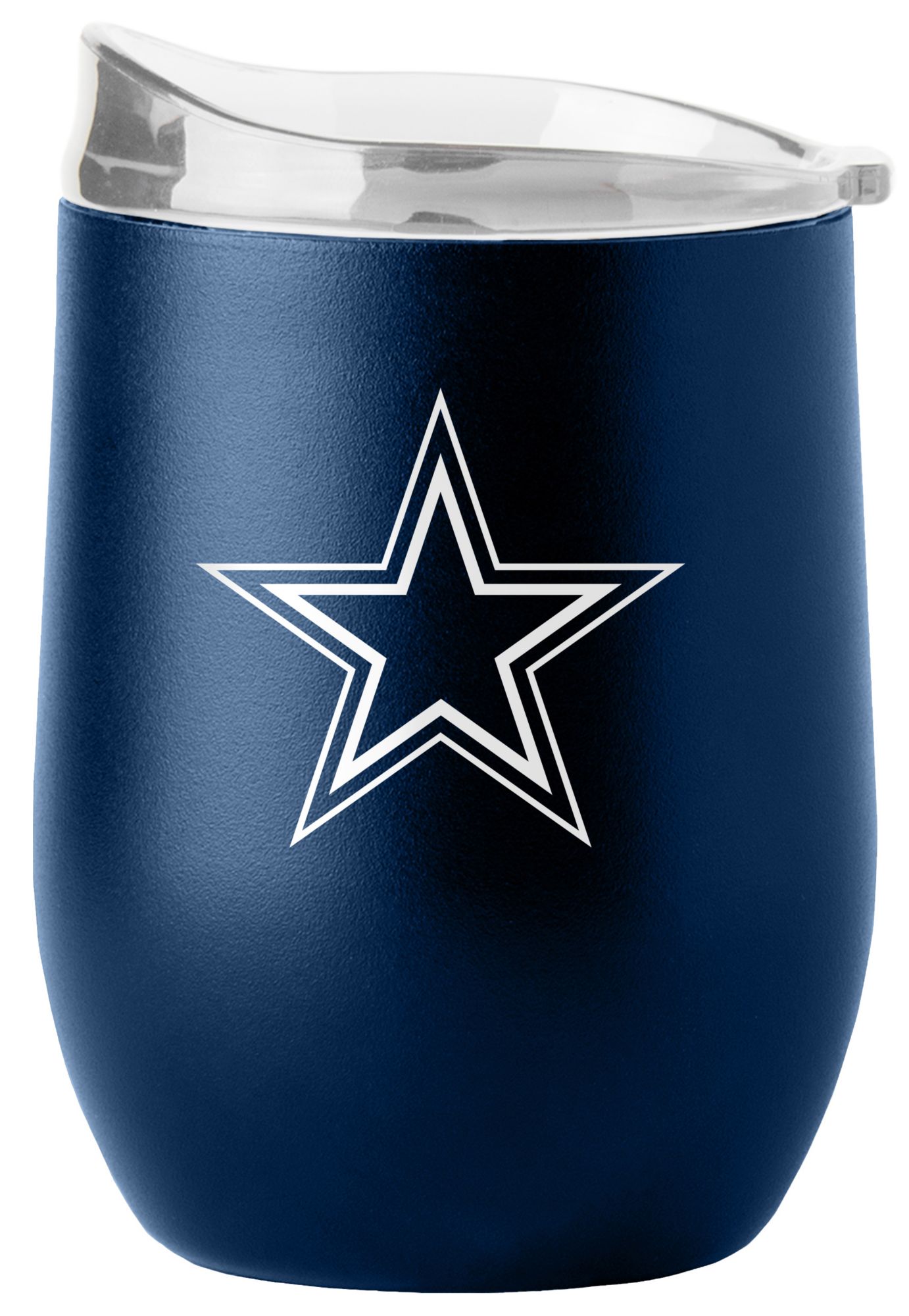 Logo Brands Dallas Cowboys 16 oz. Stainless Steel Flipside Tumbler