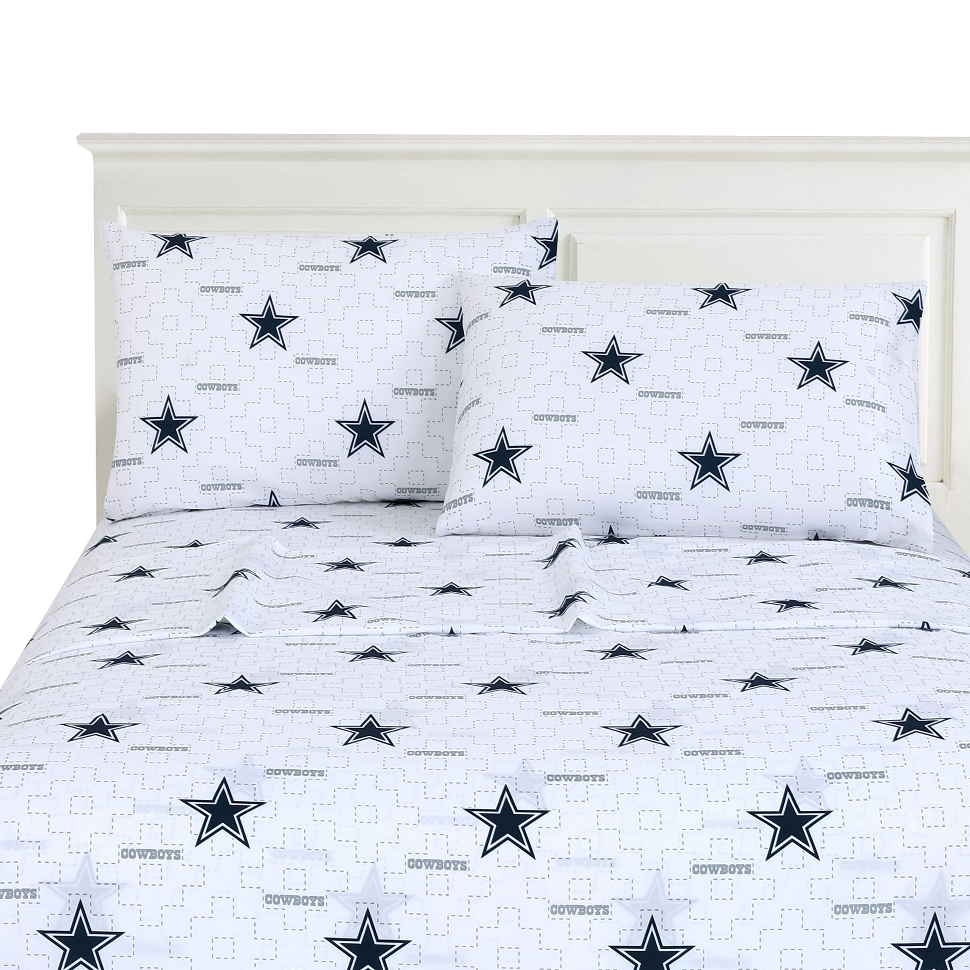 Logo Dallas Cowboys Scatter Full Sheet Set