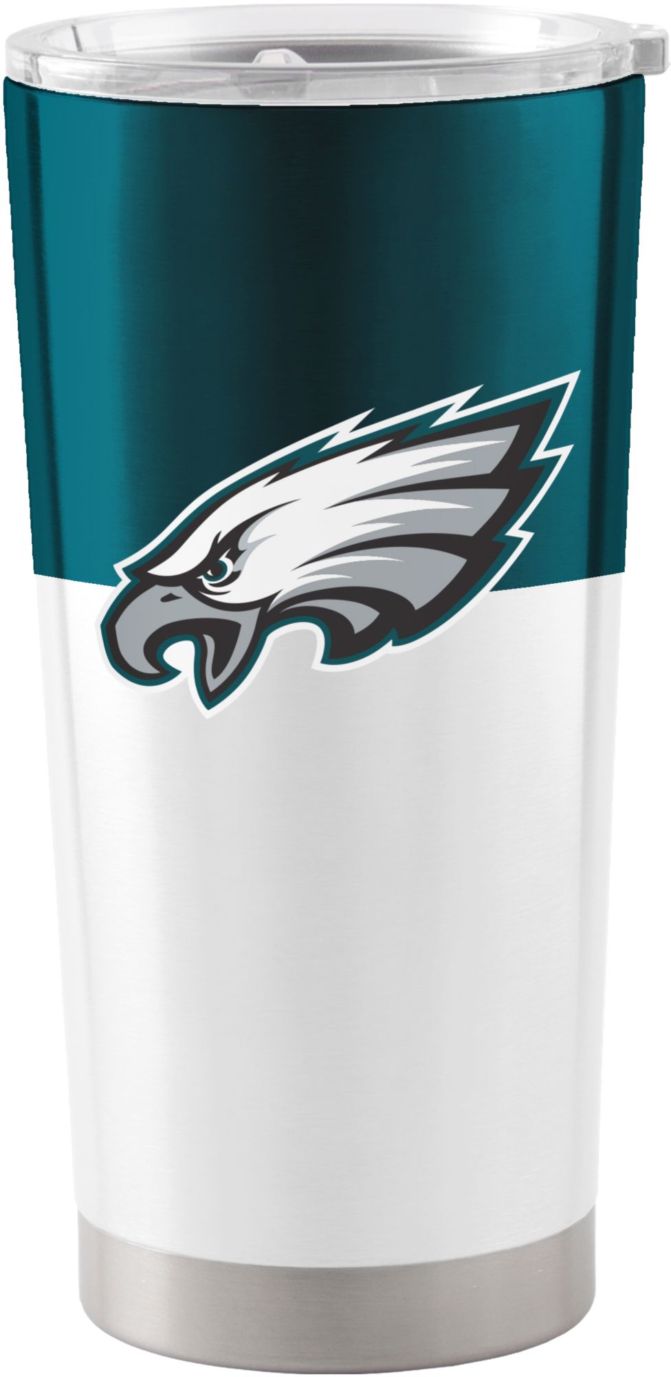 Logo Brands Philadelphia Eagles 20 oz. Stainless Steel Colorblock Tumbler