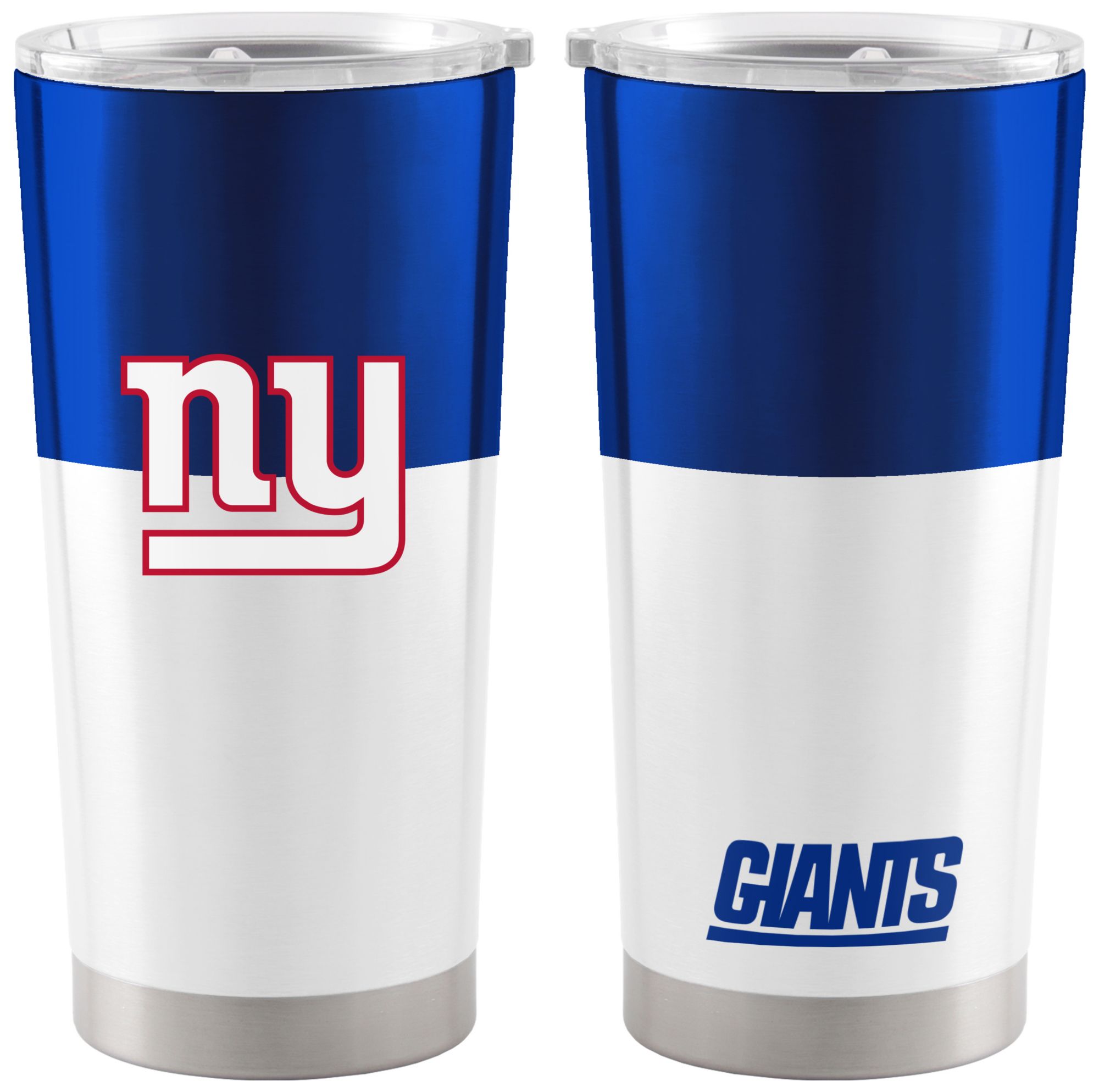 Logo Brands New York Giants 20 oz. Stainless Steel Colorblock Tumbler