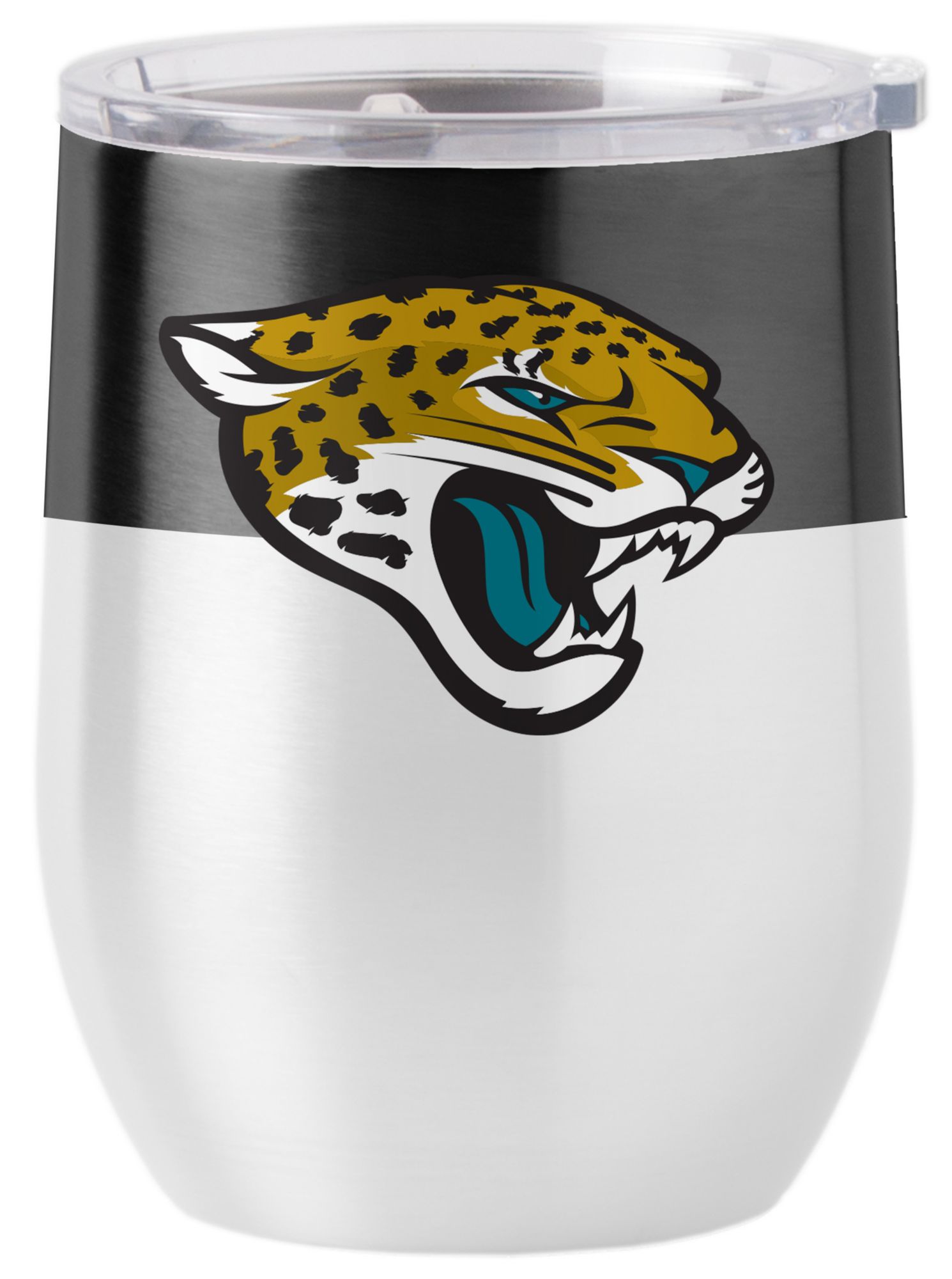 Logo Brands Jacksonville Jaguars 16 oz. Stainless Steel Colorblock Tumbler