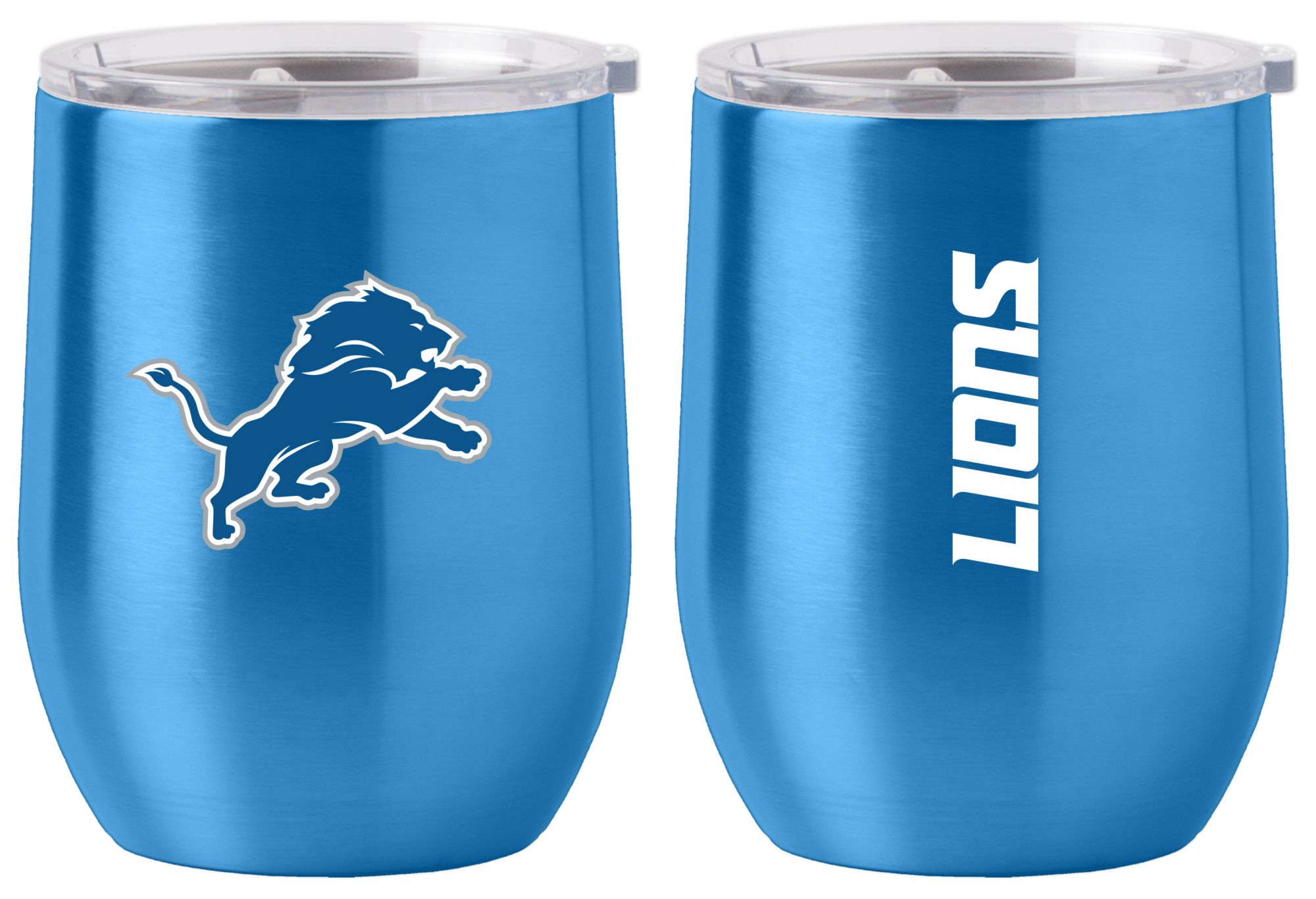 Logo Brands Detroit Lions 16 oz. Stainless Steel Gameday Tumbler