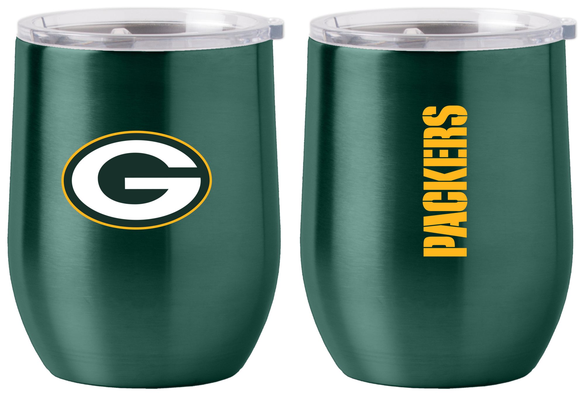 Logo Brands Green Bay Packers 16 oz. Stainless Steel Gameday Tumbler