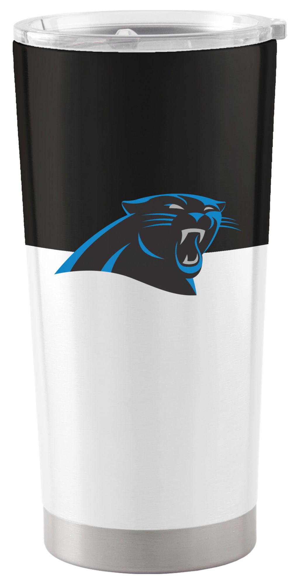 Logo Brands Carolina Panthers 20 oz. Stainless Steel Colorblock Tumbler