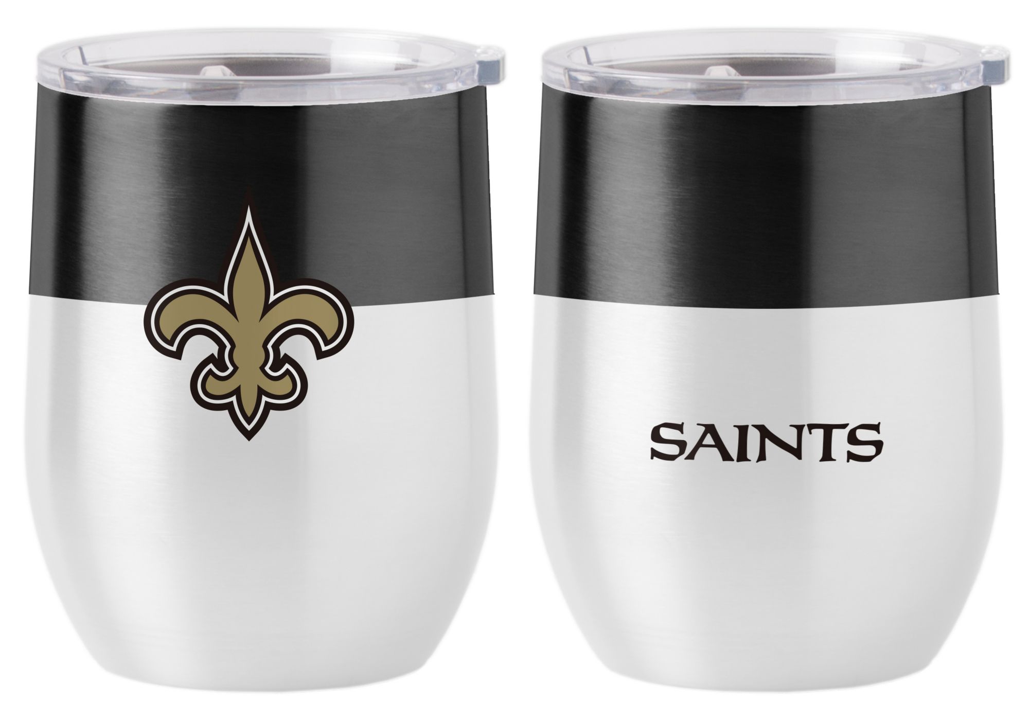 Logo Brands New Orleans Saints 16 oz. Stainless Steel Colorblock Tumbler