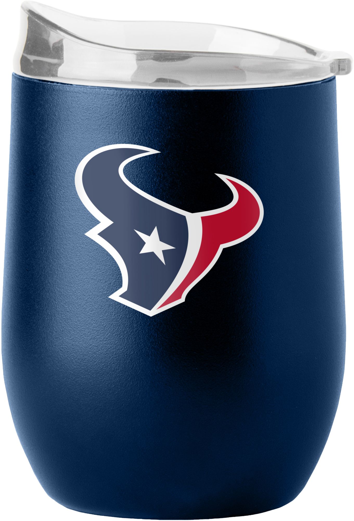 Logo Brands Houston Texans 16 oz. Stainless Steel Flipside Tumbler