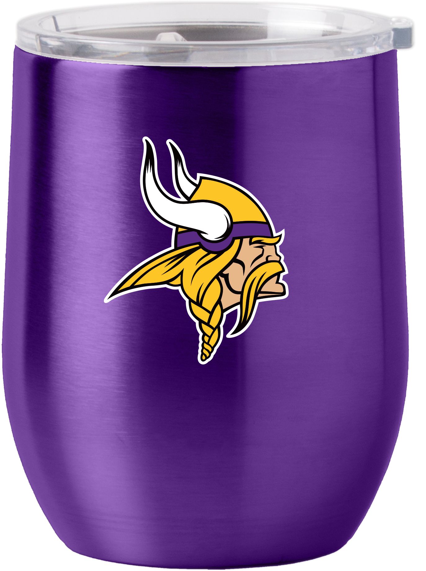 Logo Brands Minnesota Vikings 16 oz. Stainless Steel Gameday Tumbler