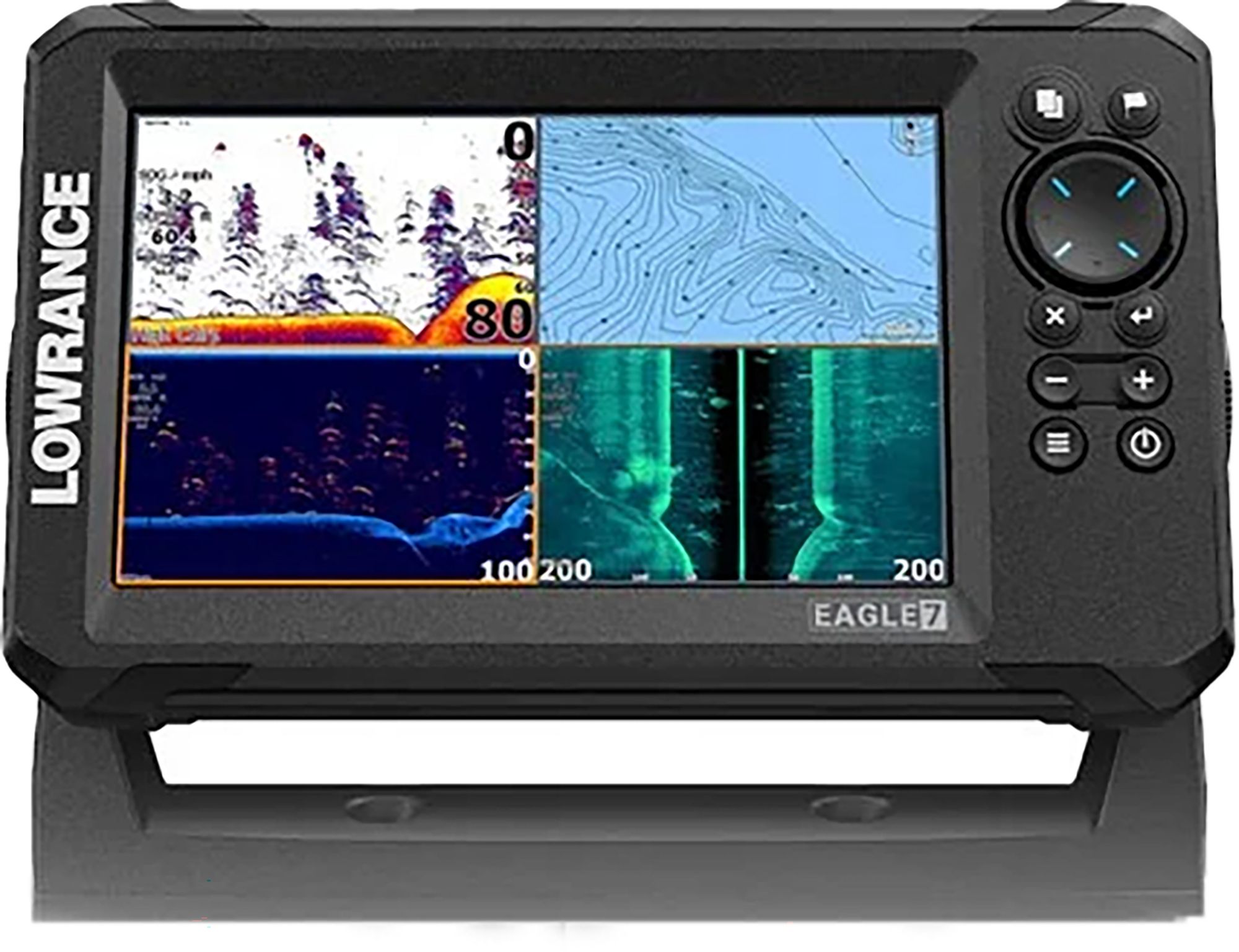 Lowrance Eagle 7 with TripleShot HD Transducer