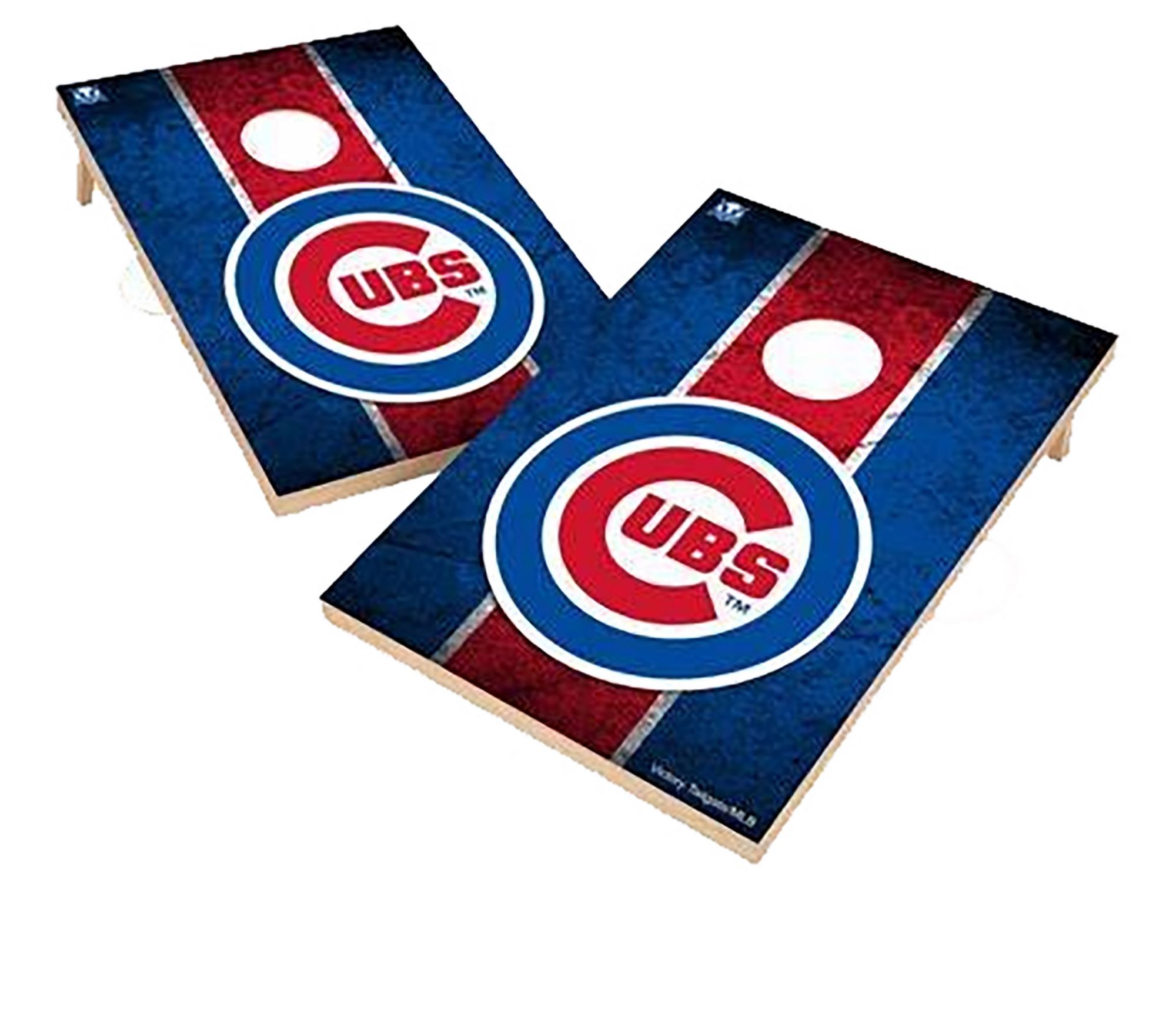 Victory Tailgate Chicago Cubs 2' x 3' Solid Wood Cornhole Boards
