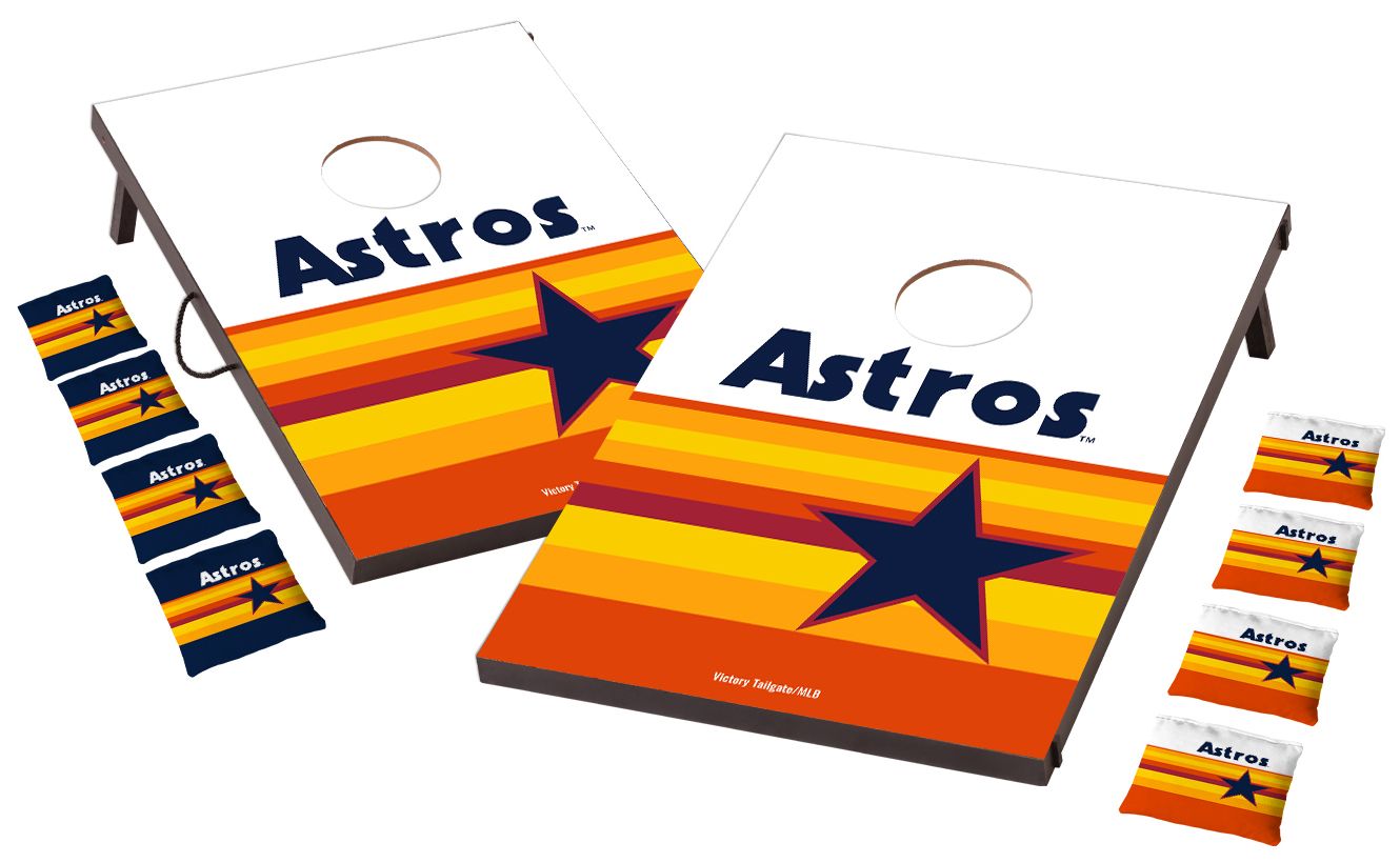 Victory Tailgate Houston Astros 2' x 3' Solid Wood Cornhole Boards