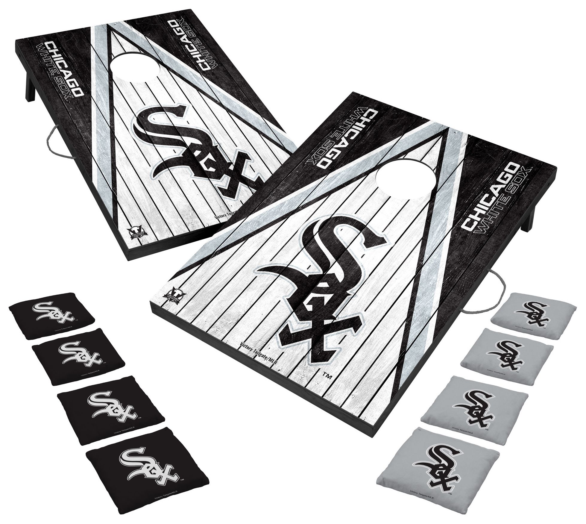 Victory Tailgate Chicago White Sox 2' x 3' Solid Wood Cornhole Boards