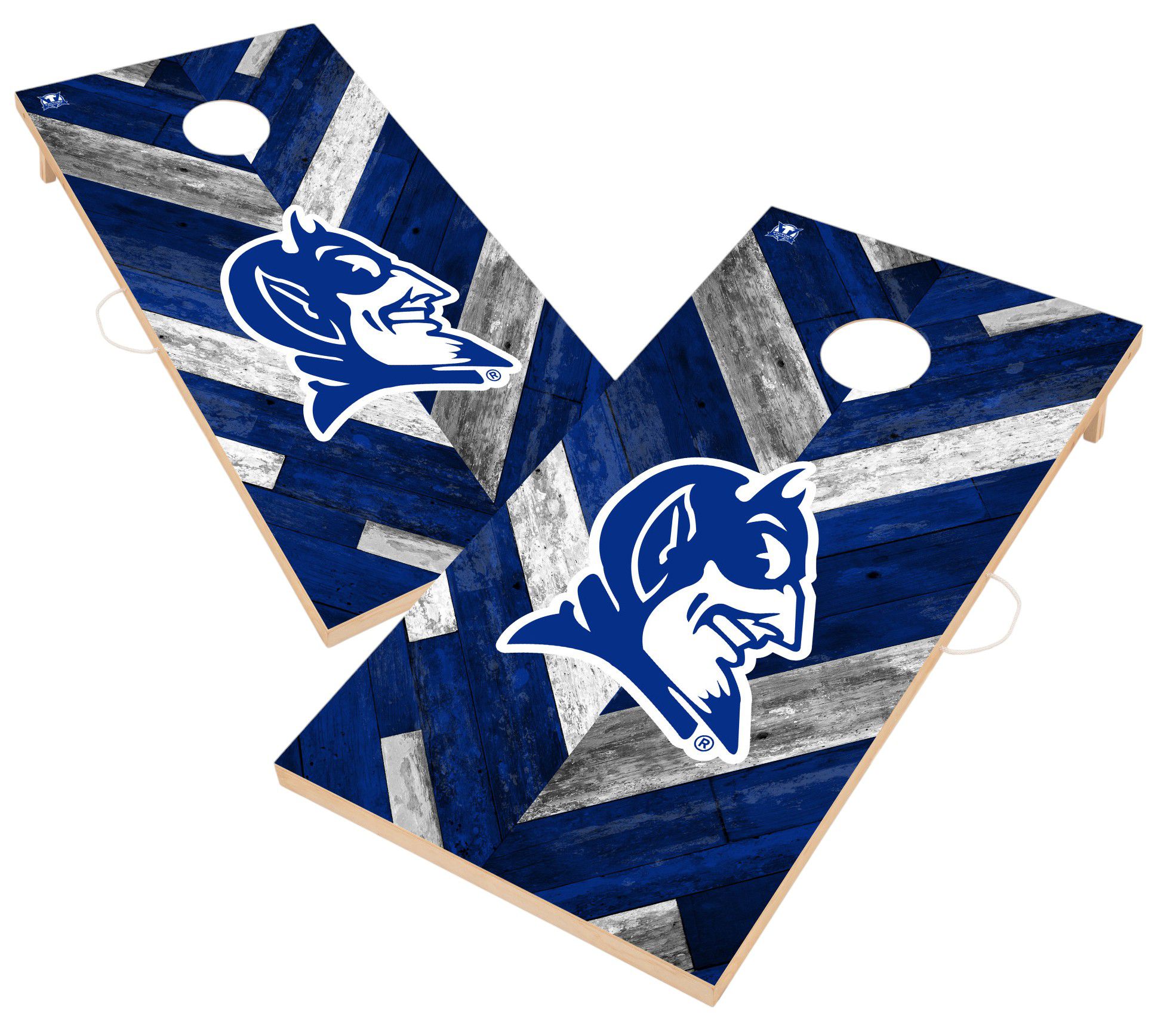 Victory Tailgate Duke Blue Devils 2' x 4' Solid Wood Cornhole Boards