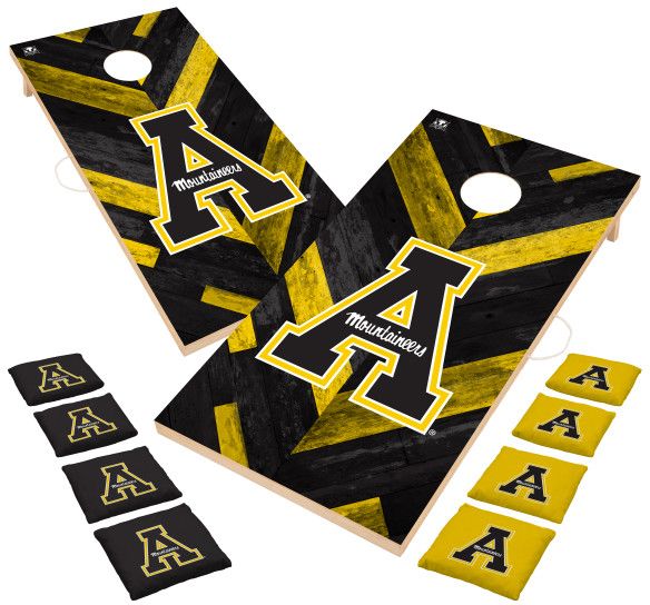 Victory Tailgate Appalachian State Mountaineers 2' x 4' Solid Wood Cornhole Boards