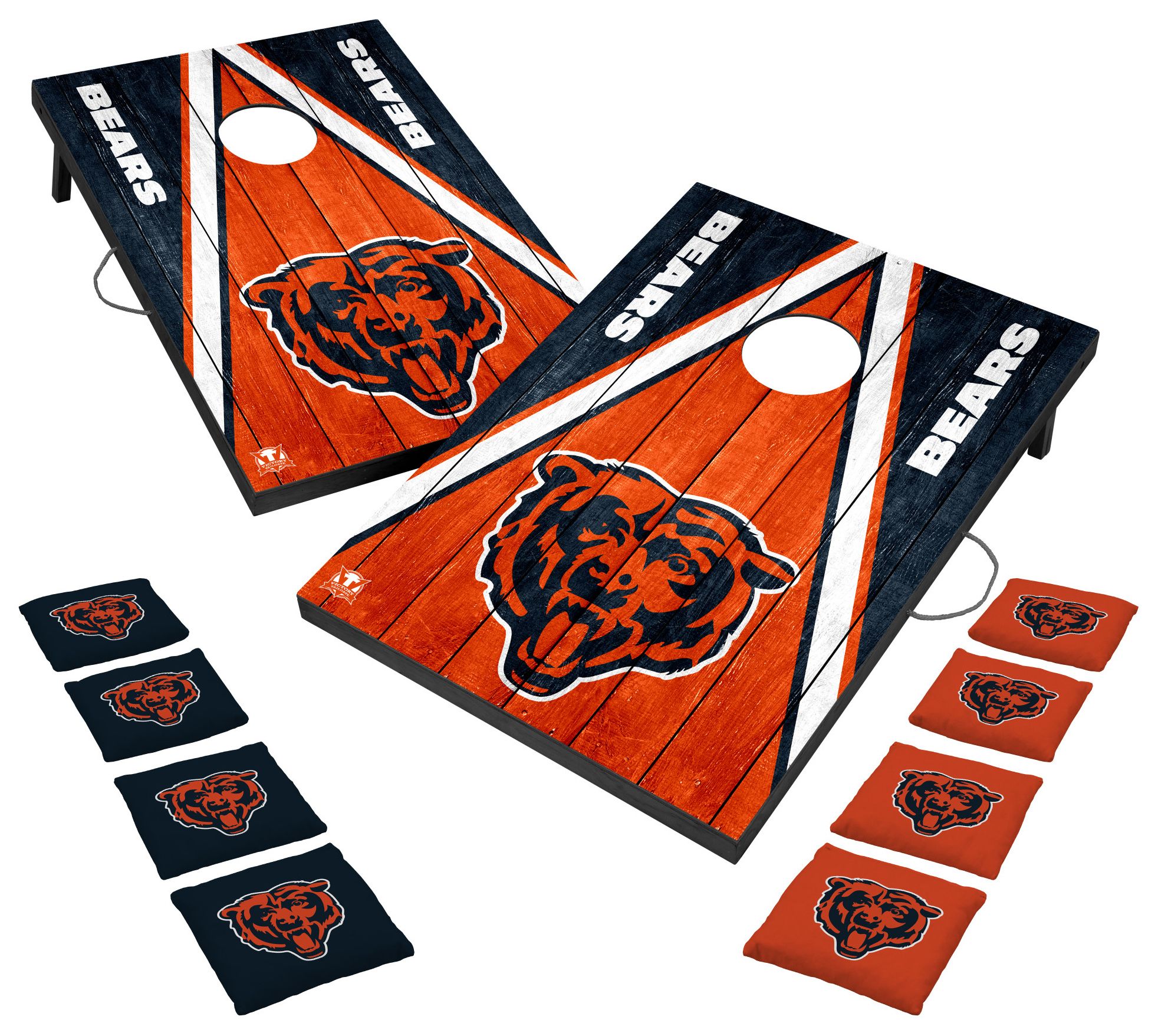 Victory Tailgate Chicago Bears 2' x 3' Solid Wood Cornhole Boards