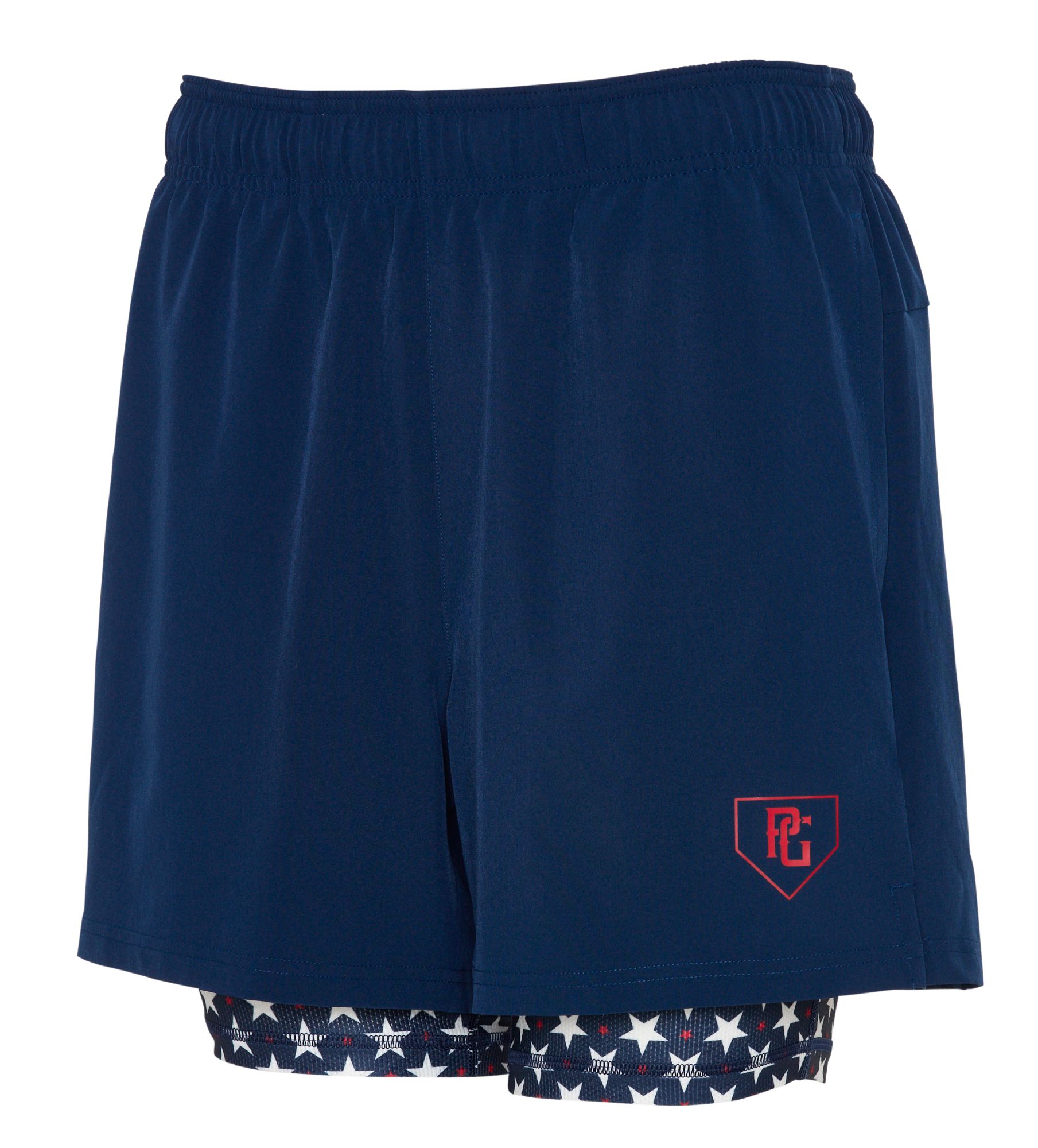 Perfect Game Men's 6” 2-in-1 Showcase Shorts
