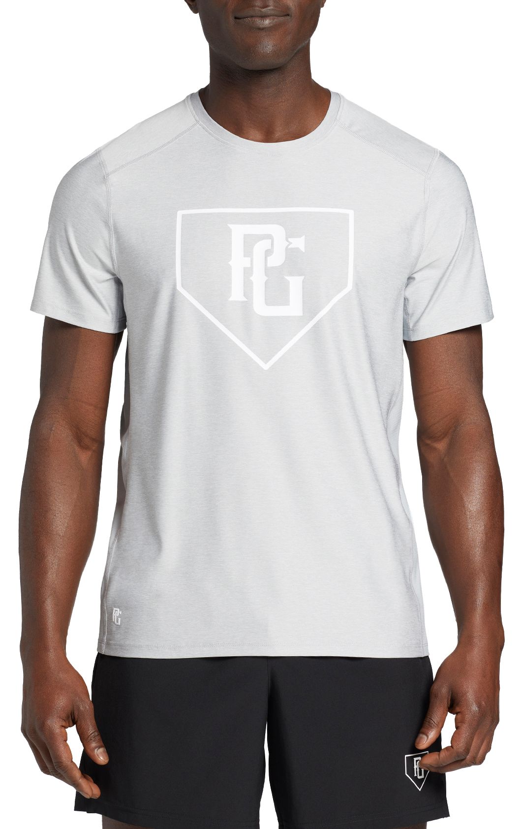 Light Grey Heather/White