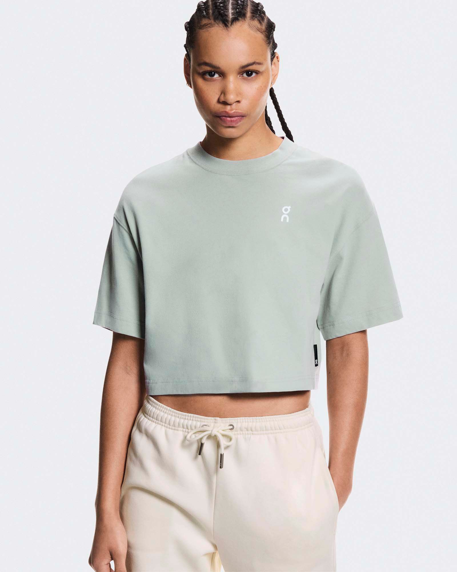 On Women's Club Boxy-T Mineral thumbnail