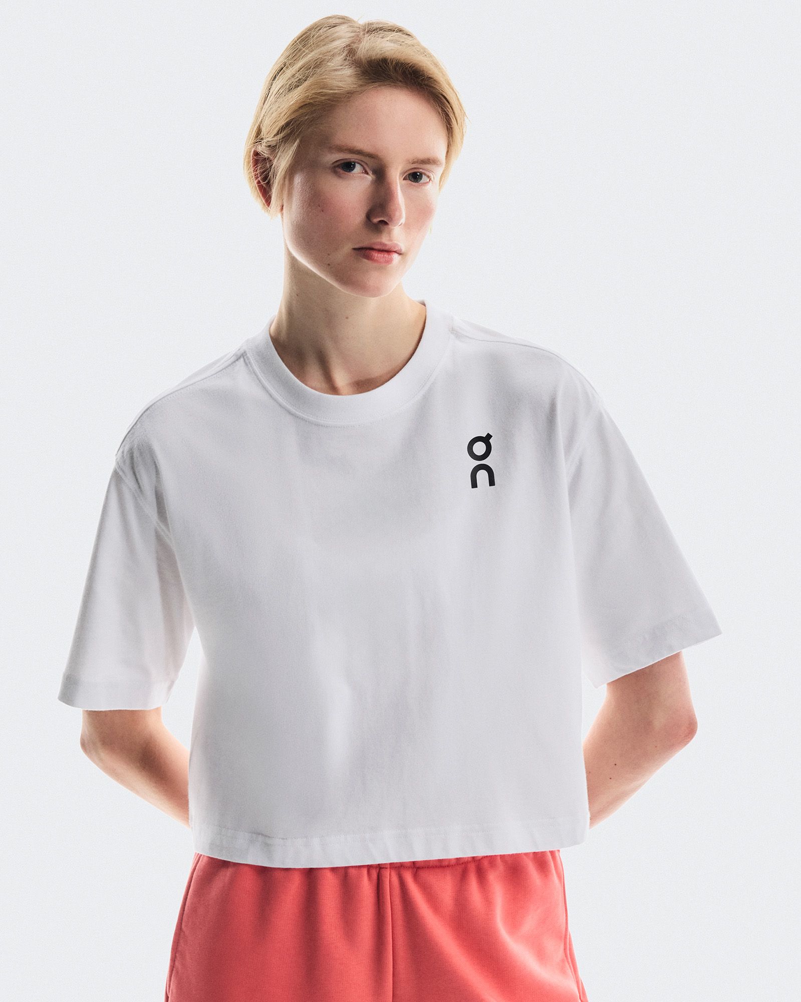 On Women's Club Boxy-T White thumbnail