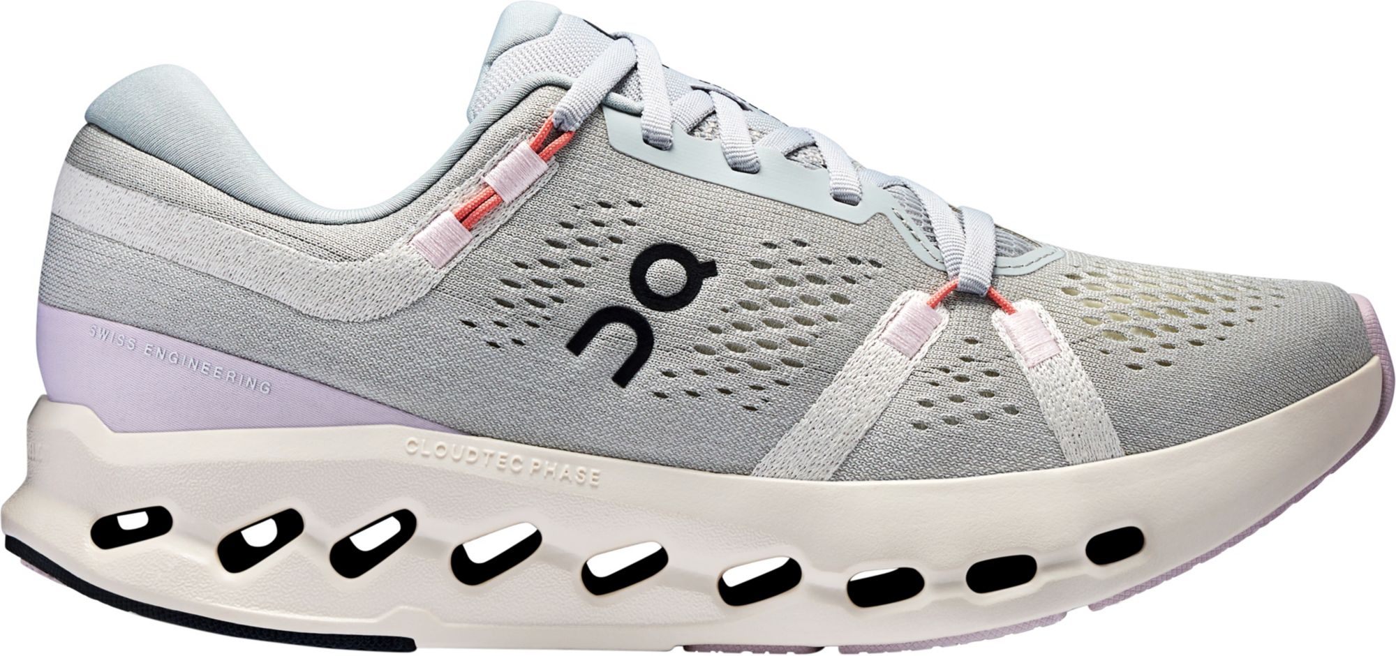 On Women's Cloudsurfer 2 Running Shoes Glacier/White thumbnail