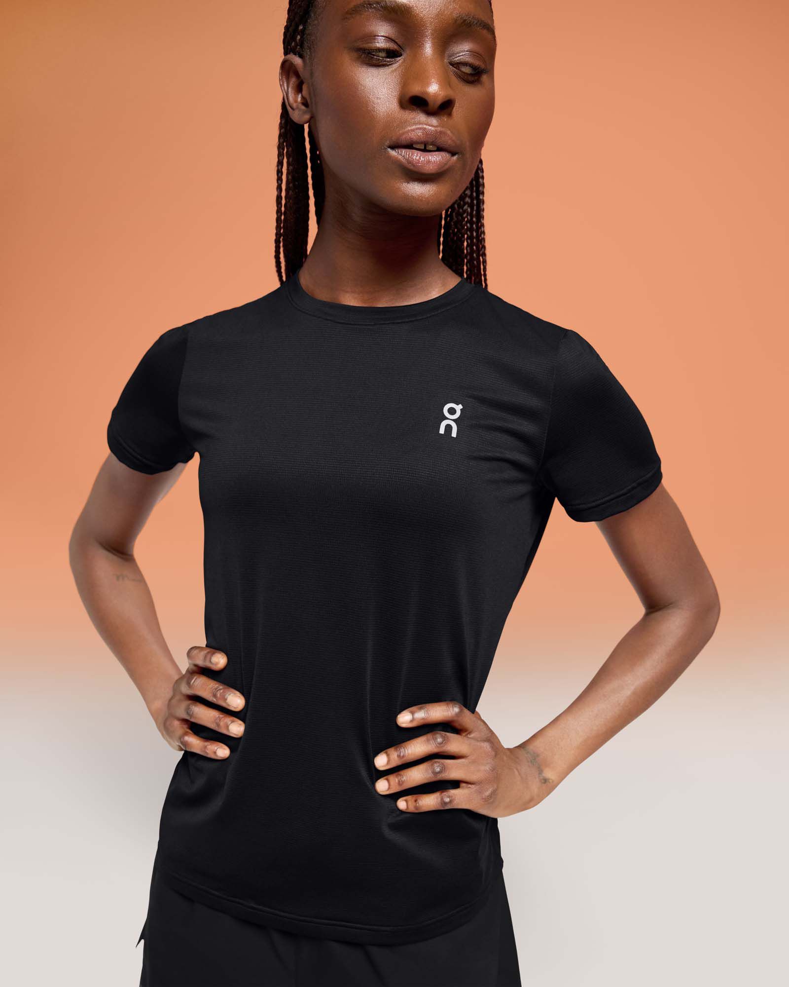 On Women's Core-T Black thumbnail
