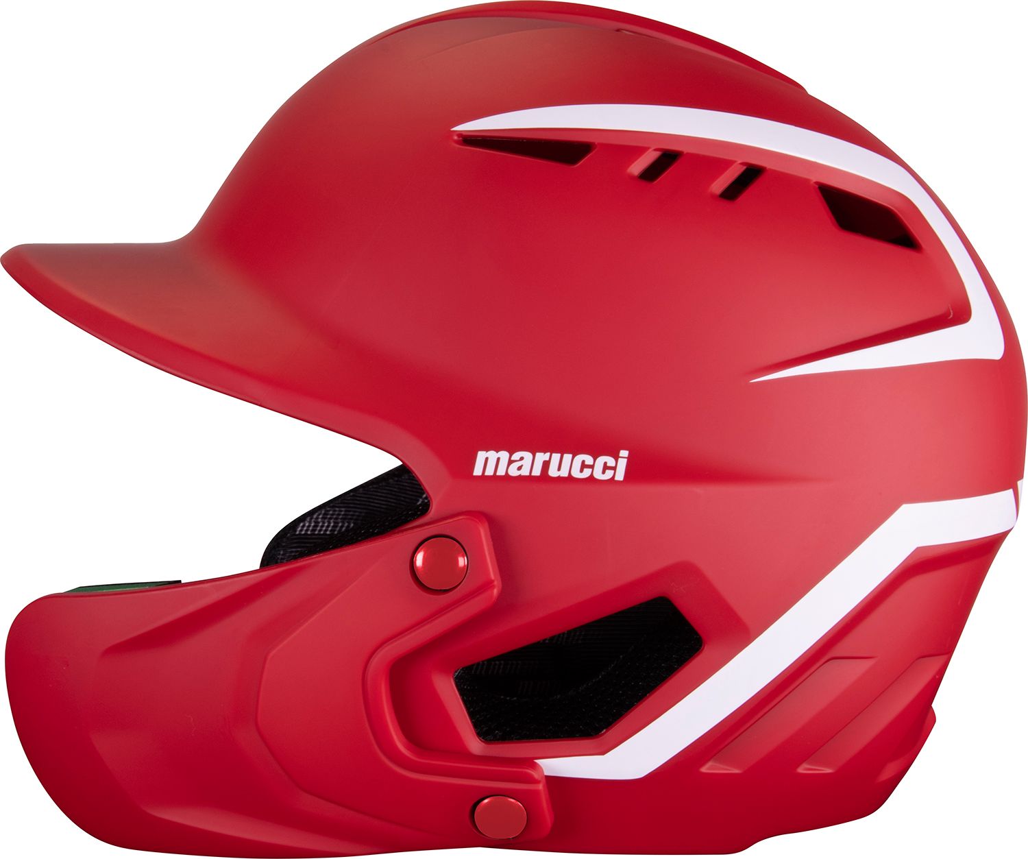 Marucci Senior Duravent Two-Tone Baseball Batting Helmet w/ Jaw Guard