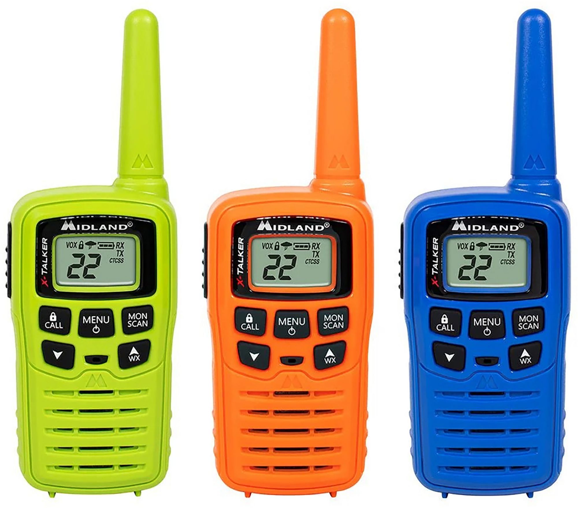 Midland T10X3M X-Talker Two-Way Radio - 3 Pack