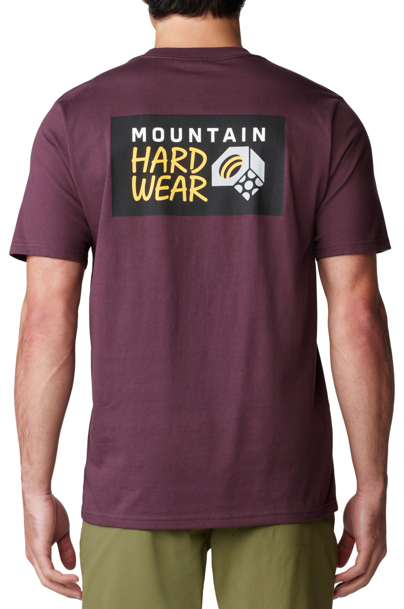 MOUNTAIN HARDWEAR Men's Box Logo Short Sleeve Graphic T-Shirt