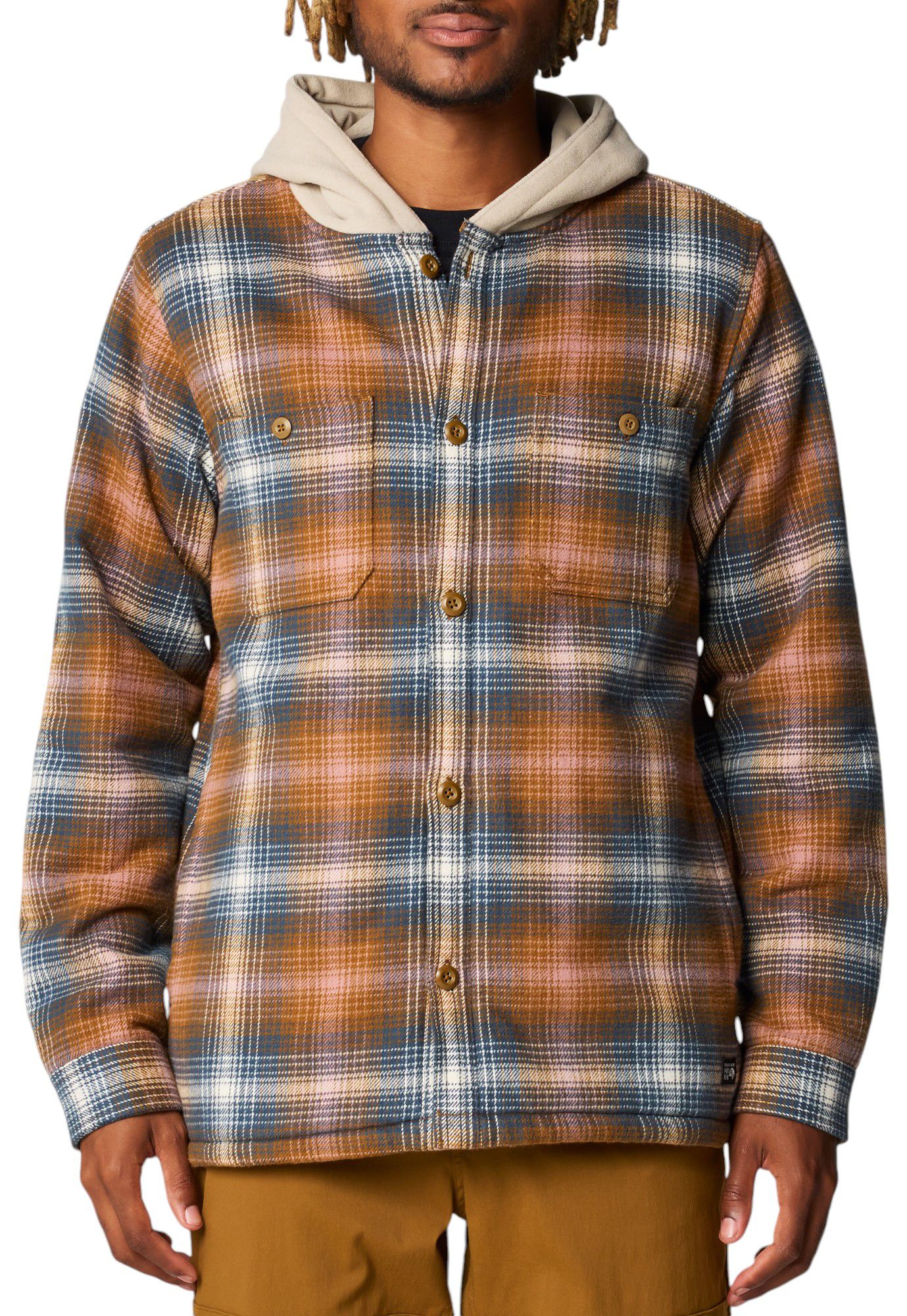 Mountain Hardwear Men's Plusher Microchill Lined Shirt - Brown