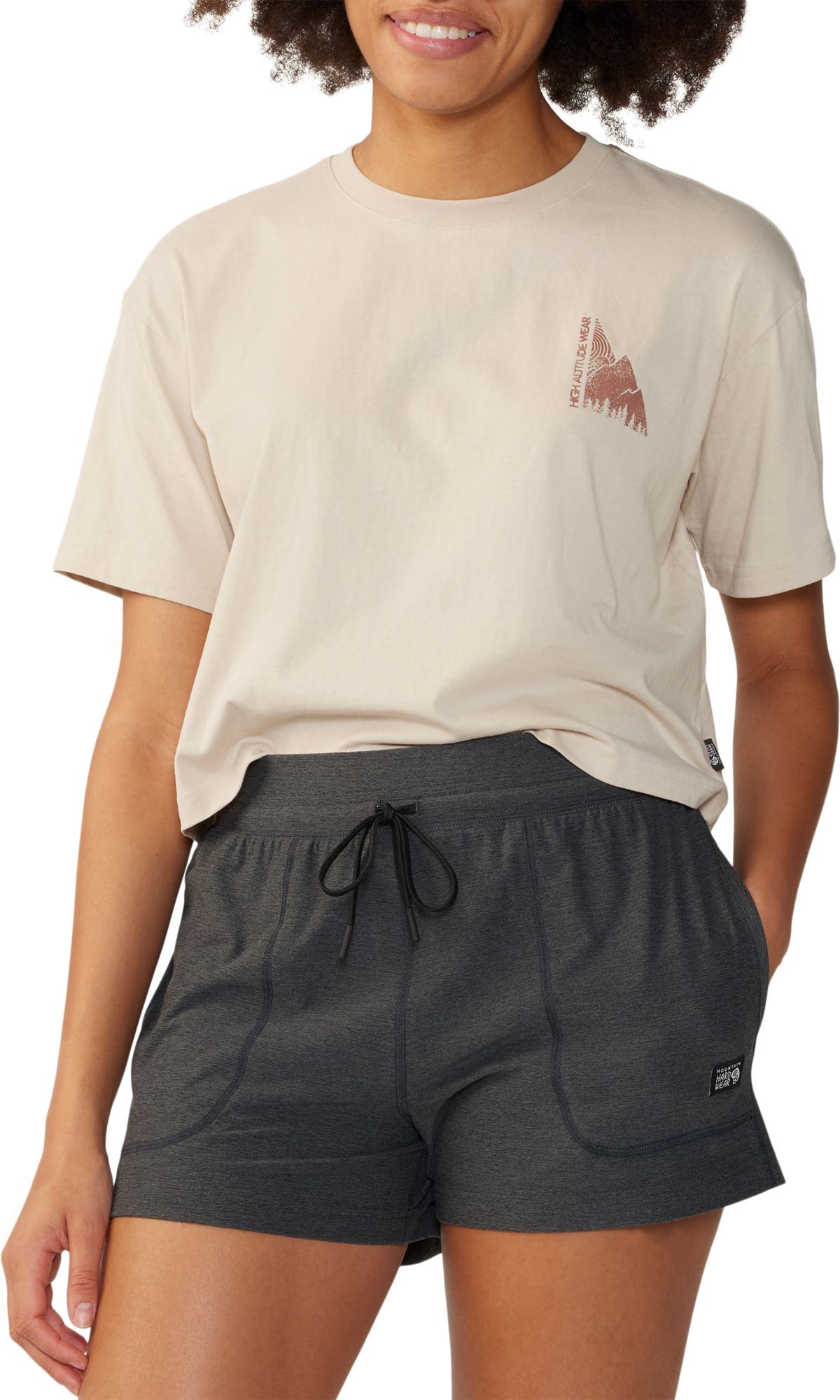 Mountain Hardwear Women's Jagged Peak Boxy Crop Short Sleeve