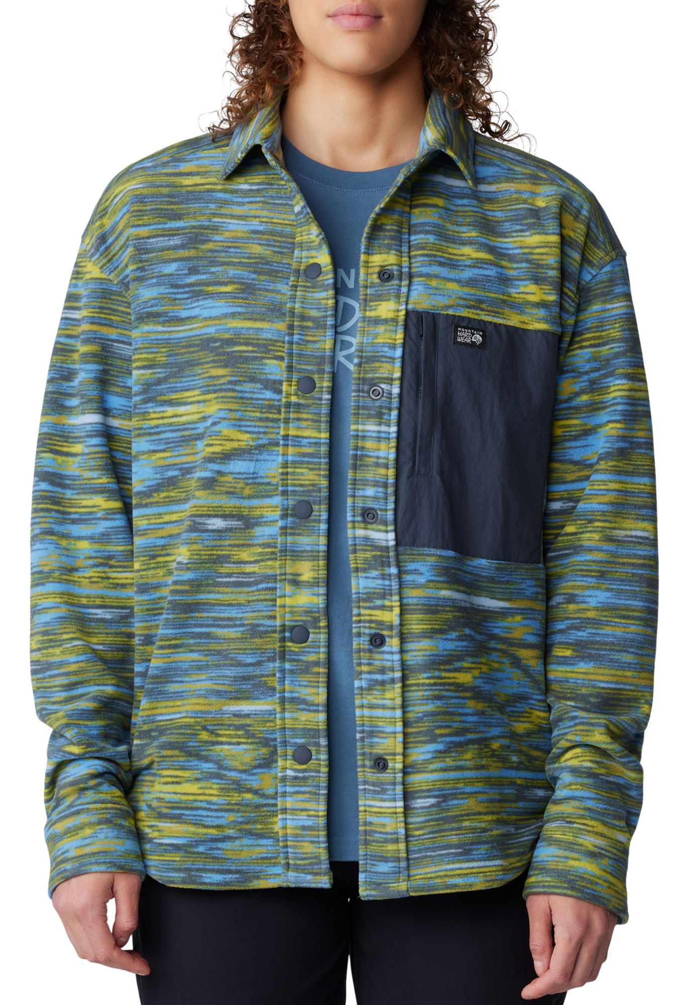 Nitric Blue Stria Print