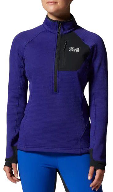 Mountain Hardwear Women's Polartec Power Grid Half Zip Jacket