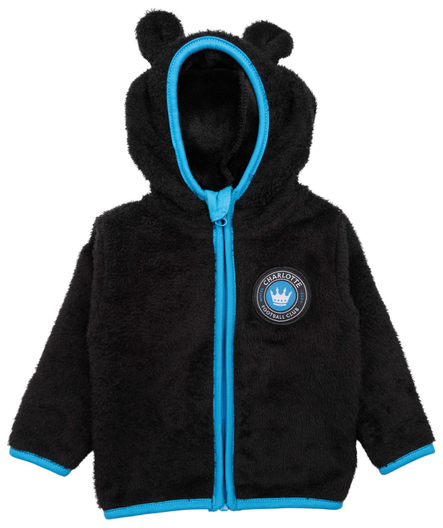 Sport Design Sweden Infant Charlotte FC Black Teddy Pullover Hoodie