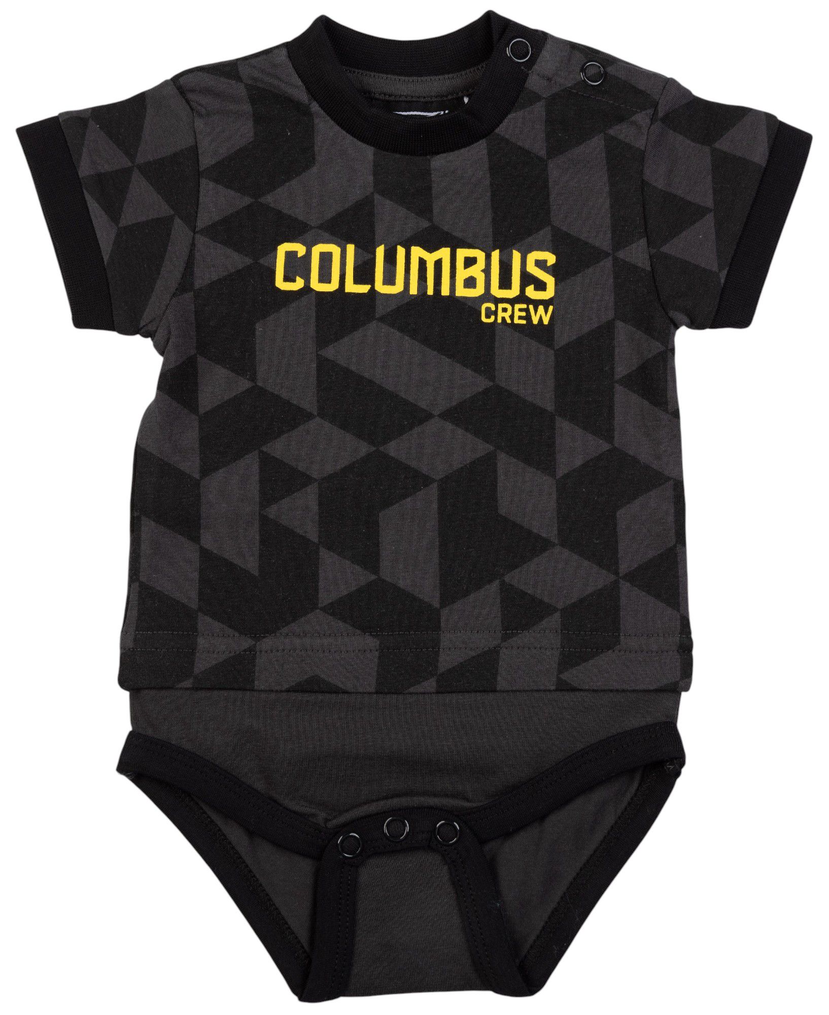 Sport Design Sweden Infant Columbus Crew Grey All Over Print Onesie