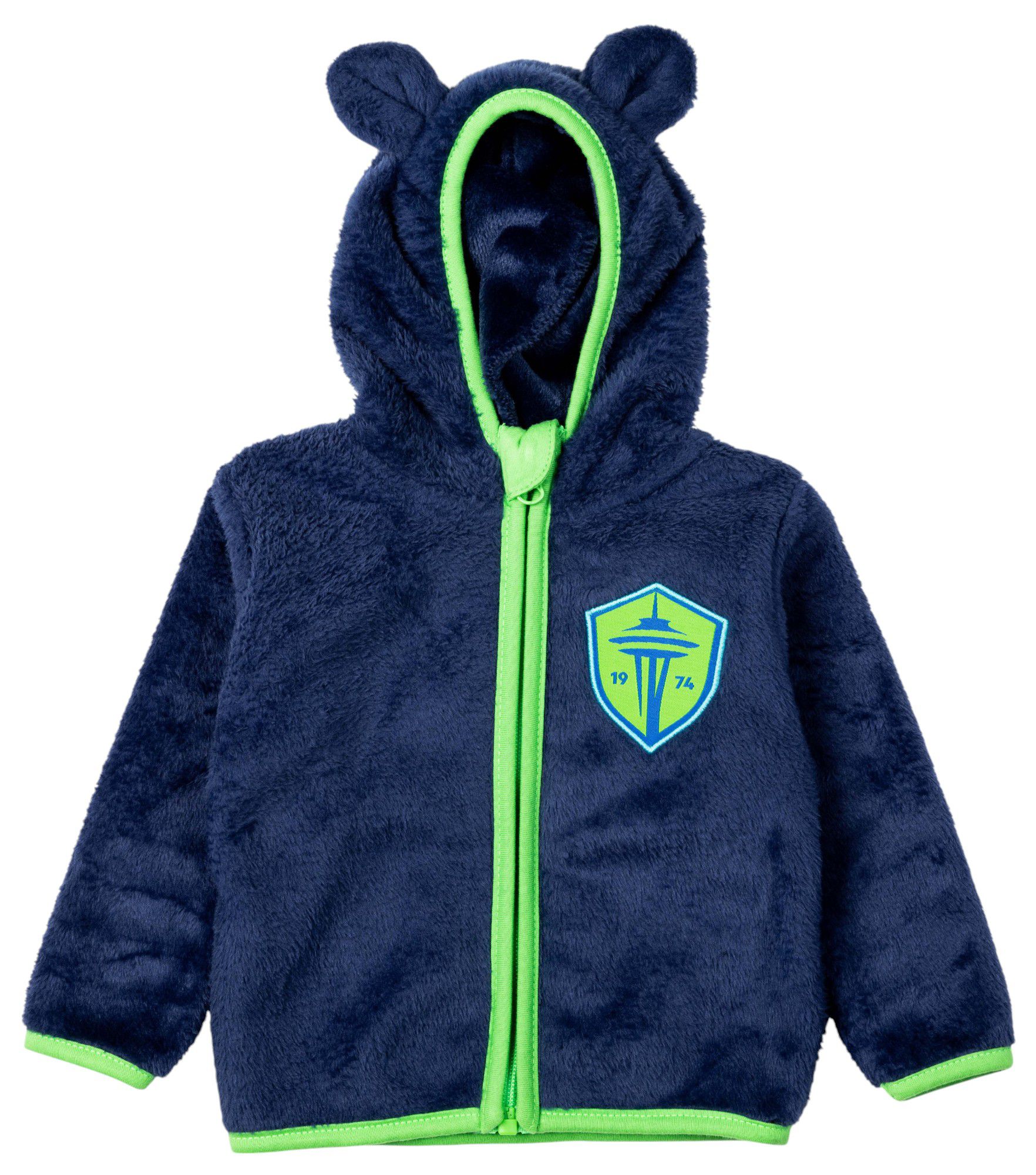 Sport Design Sweden Infant Seattle Sounders Navy Teddy Pullover Hoodie
