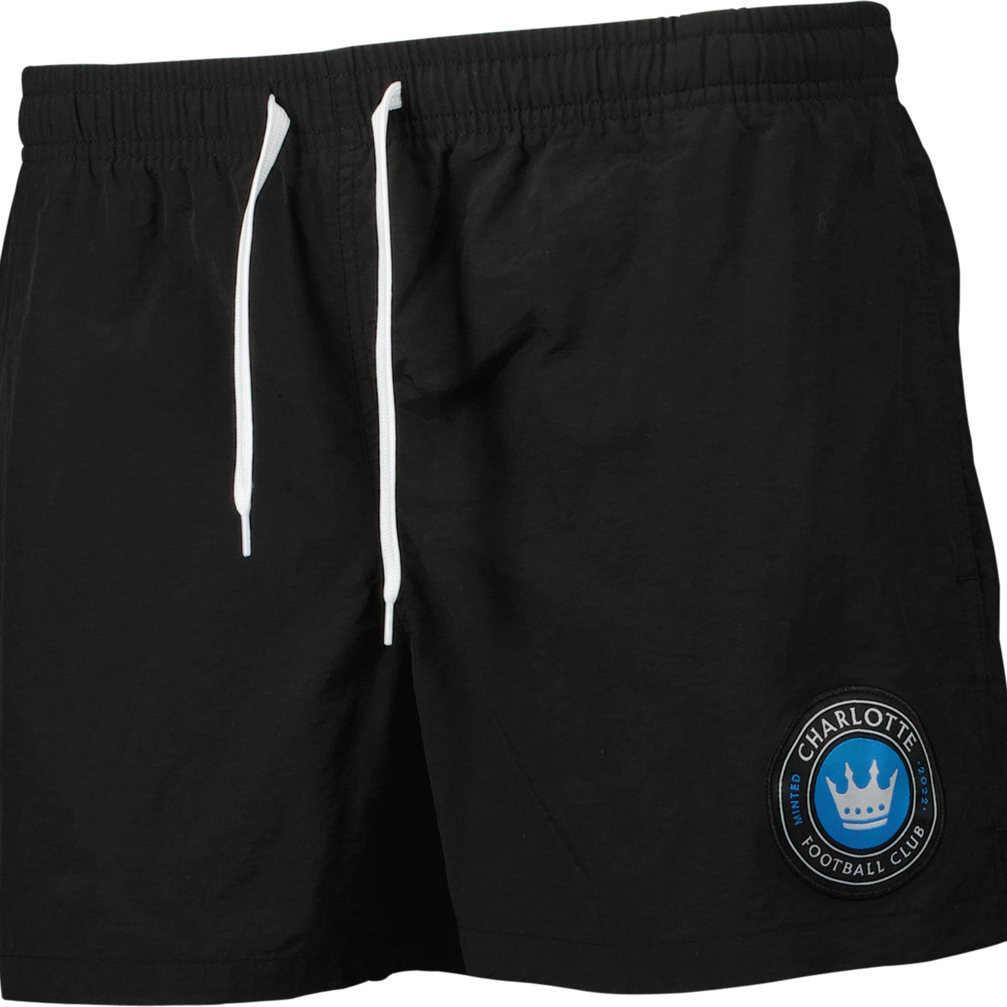 Sport Design Sweden Men's Charlotte FC 2023-2024 2-Hit Black Nylon Shorts