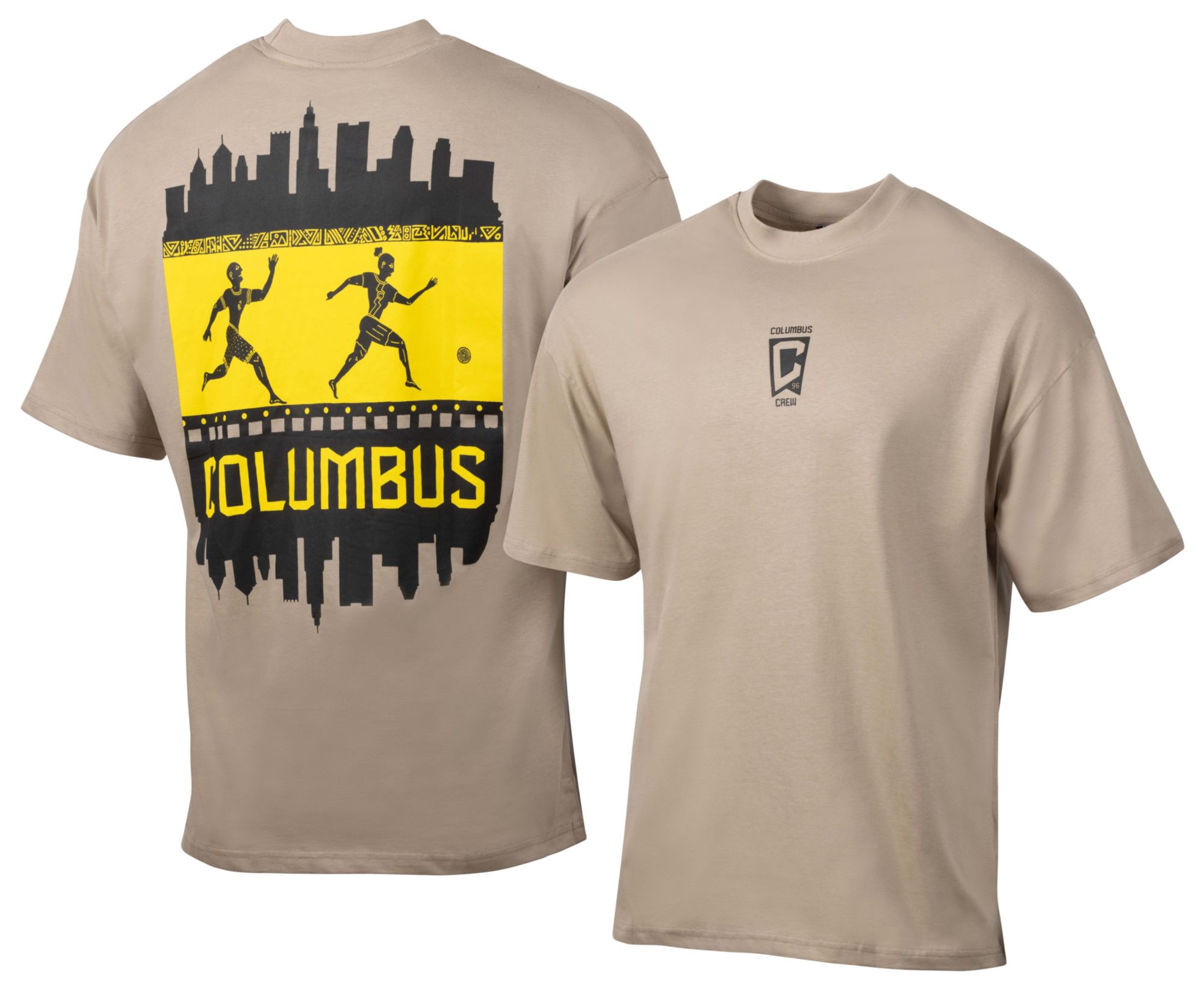 Sport Design Sweden Adult Columbus Crew Tan City Soul T-Shirt