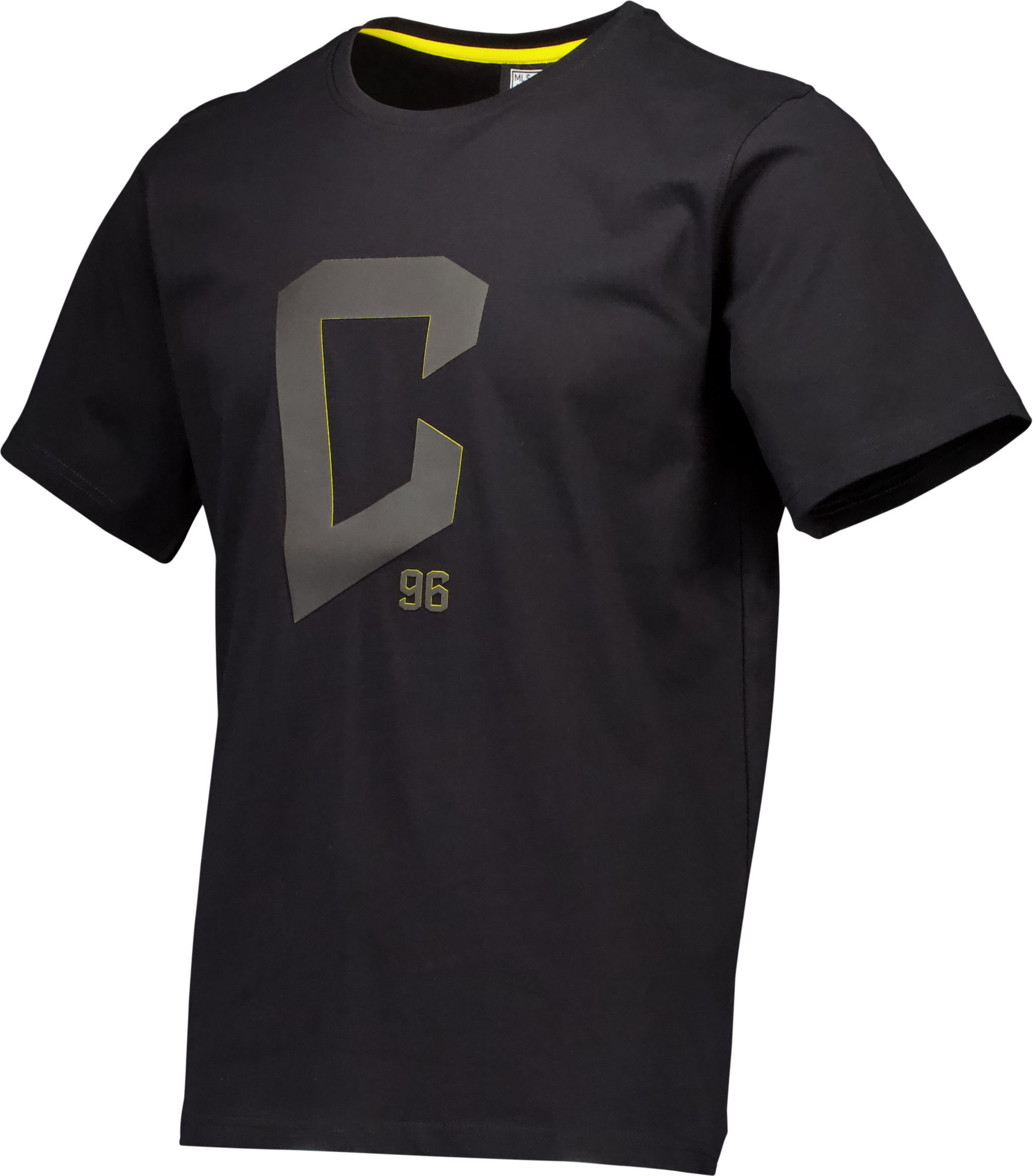 Sport Design Sweden Adult Columbus Crew 2023-2024 Primary Logo Black T-Shirt