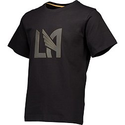 Sport Design Sweden Adult Los Angeles FC 2023-2024 Layer Logo Black T-Shirt